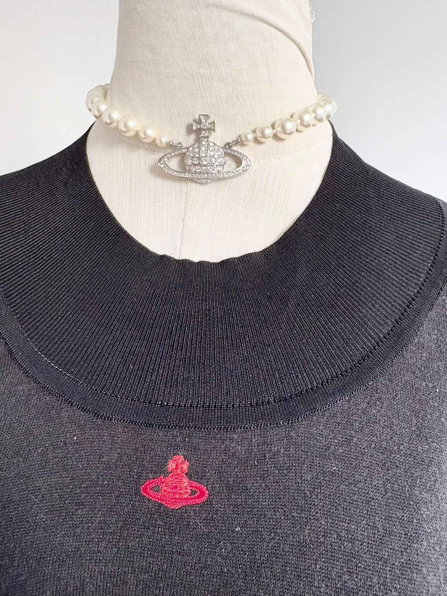 Vivienne Westwood Vivienne Westwood Saturn Short-Sleeve Knit Size M / US 6-8 / IT 42-44 - 3 Thumbnail