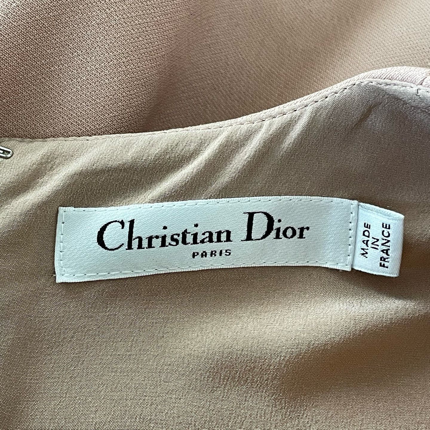Dior Dior Pink Wool Dress Size 40 Size S / US 4 / IT 40 - 4 Thumbnail