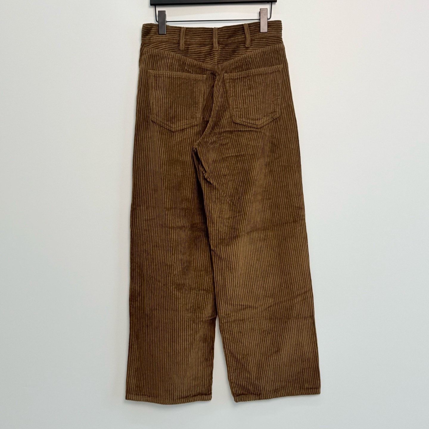 Celine Celine High-Waisted Corduroy Wide-Leg Pants Size 29" - 3 Thumbnail