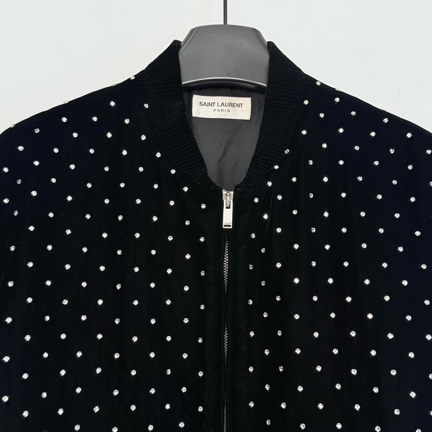 Saint Laurent Paris Saint Laurent 18SS Runway Velvet Jacket Size US S / EU 44-46 / 1 - 2 Thumbnail