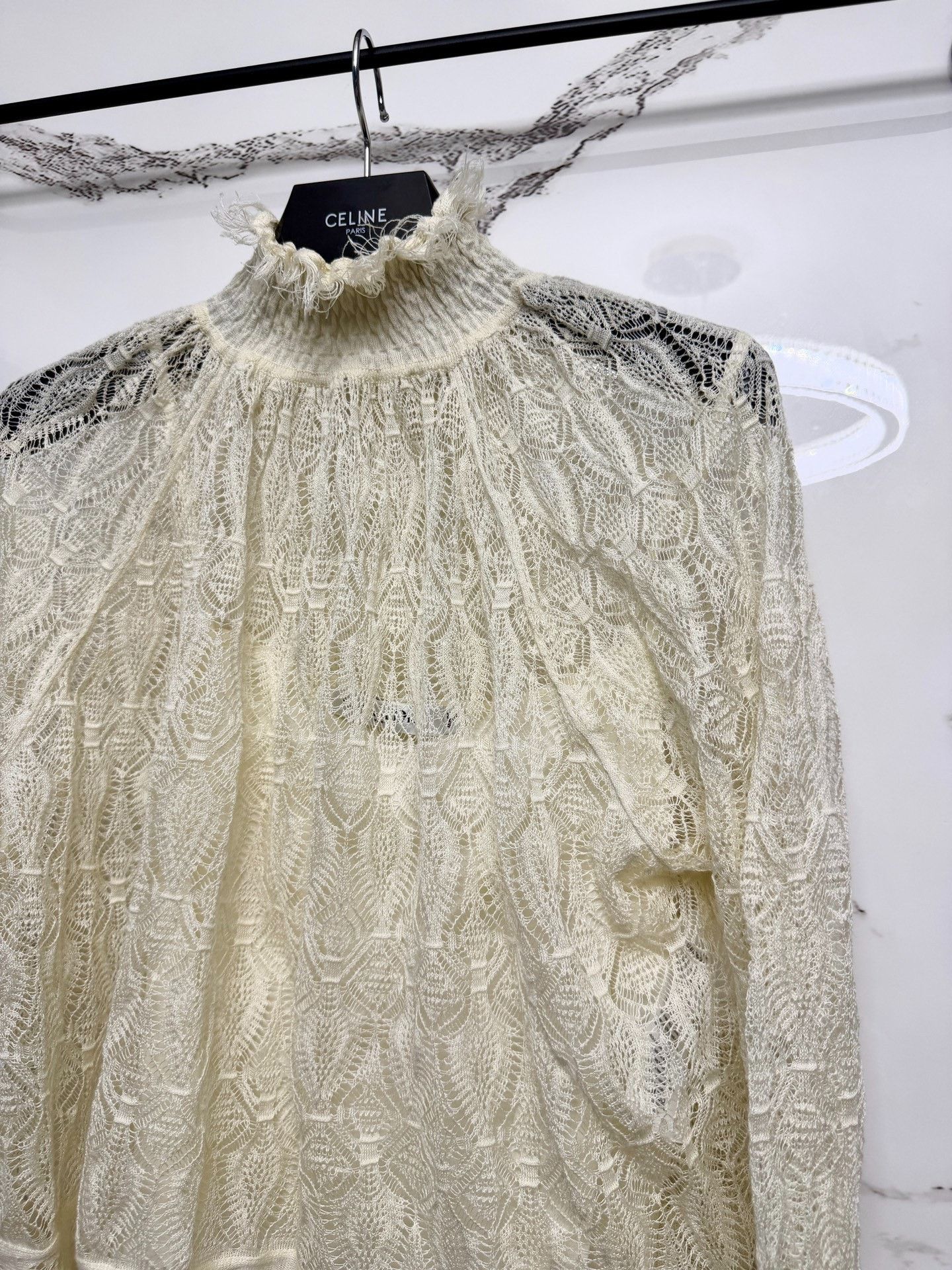 Dior Dior Silk Wool Tassel Sweater Set Size S / US 4 / IT 40 - 2 Thumbnail