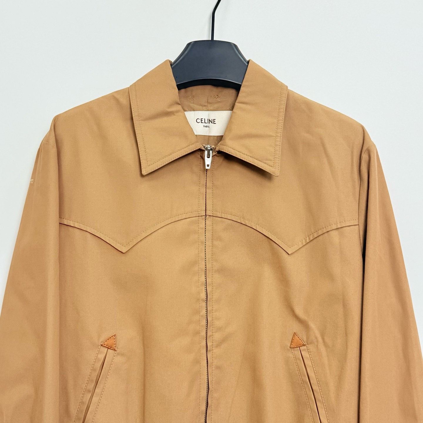 Celine Celine Brown Twill Jacket Size US S / EU 44-46 / 1 - 2 Thumbnail
