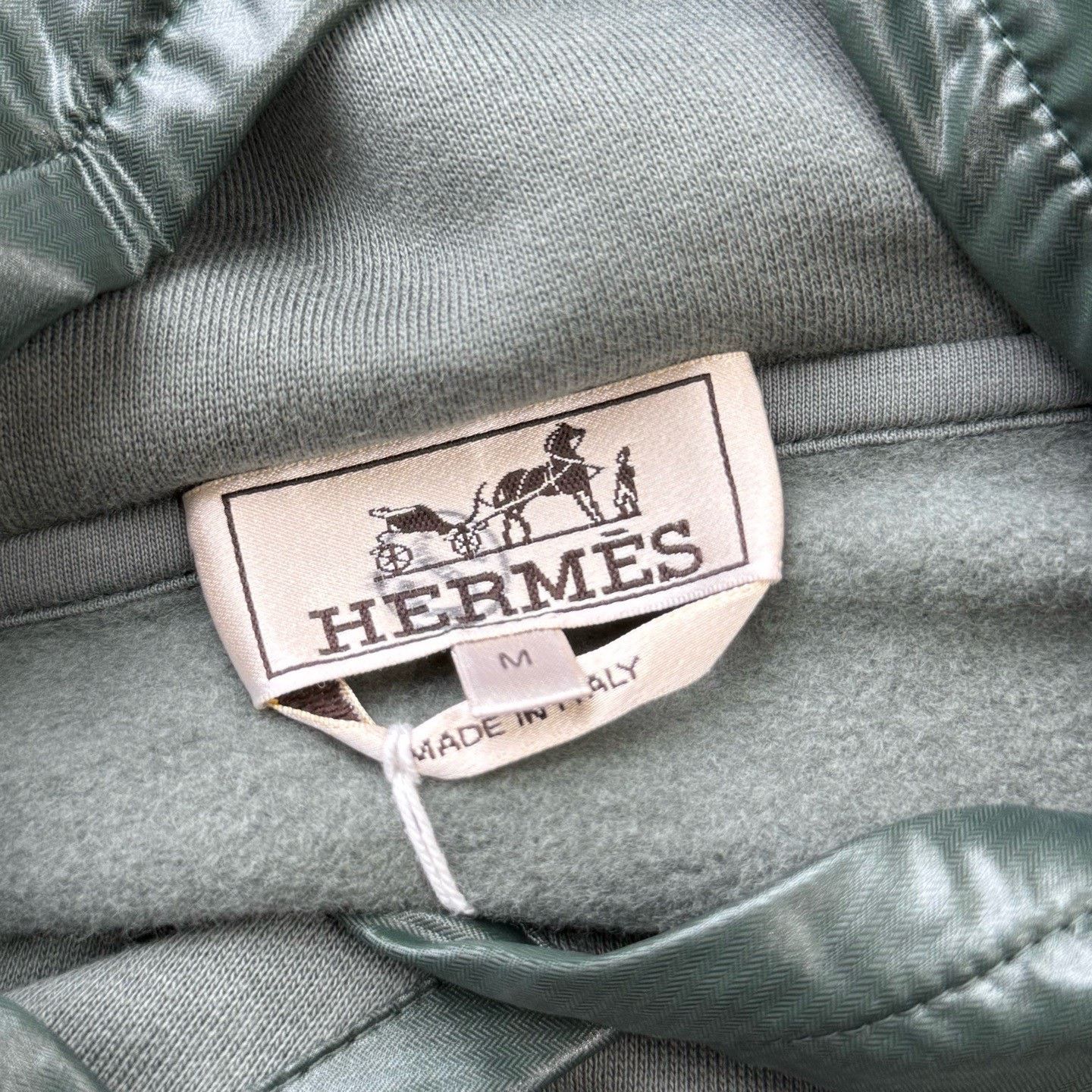 Hermes HERMES Pocket Hooded Long-Sleeve Sweatshirt Size US M / EU 48-50 / 2 - 4 Thumbnail
