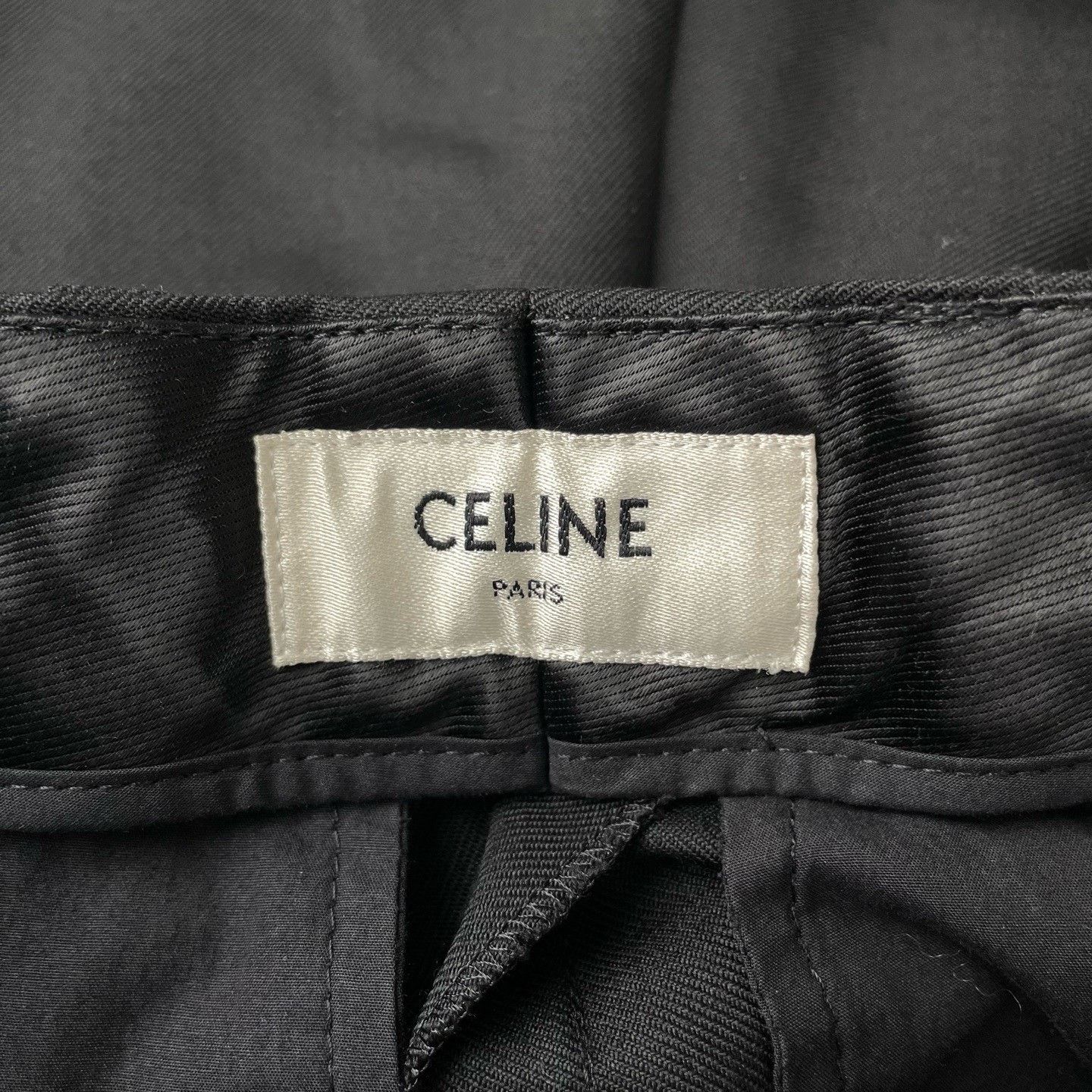 Celine Celine Slim Wool Trousers Size 36" / US 14 / IT 50 - 4 Thumbnail