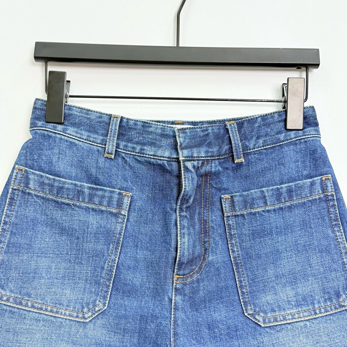Dior Dior FW24 Solid Zip Pocket Denim Shorts Size 34" / US 12 / IT 48 - 2 Thumbnail