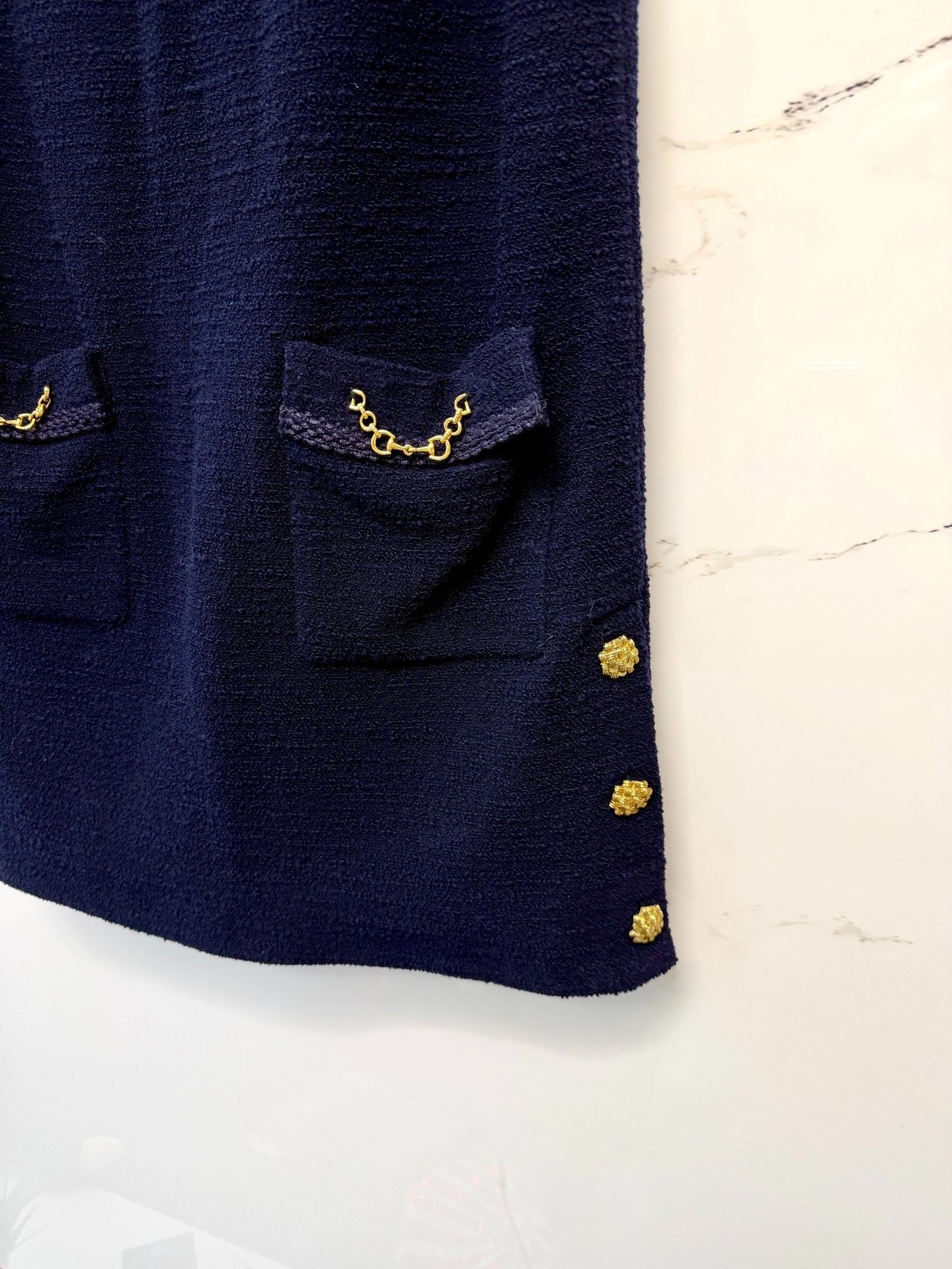 Gucci Gucci Gold Buckle Dress Size M / US 6-8 / IT 42-44 - 3 Thumbnail