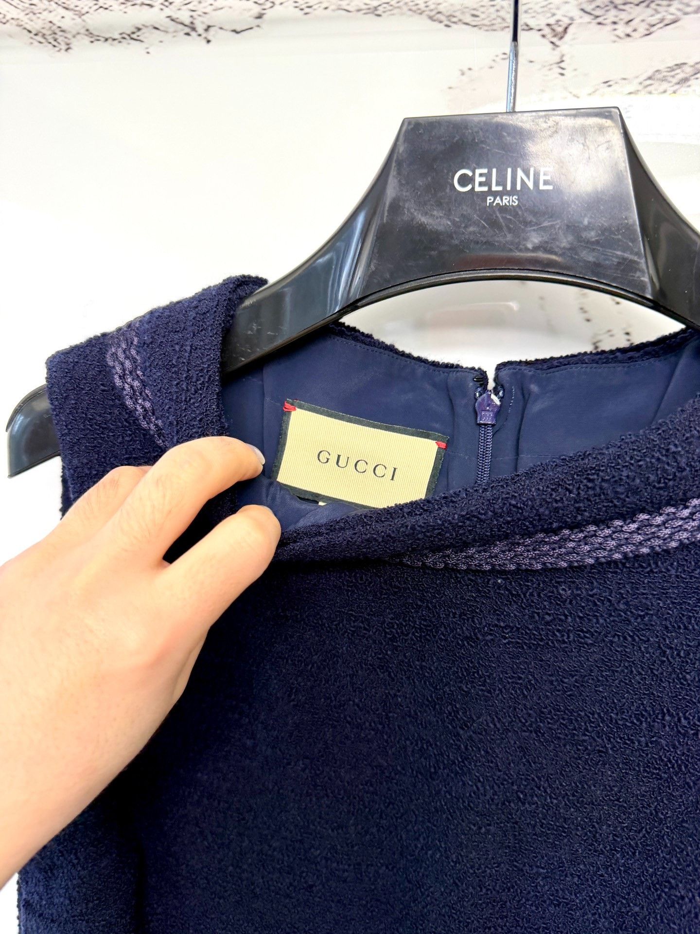 Gucci Gucci Gold Buckle Dress Size M / US 6-8 / IT 42-44 - 2 Thumbnail