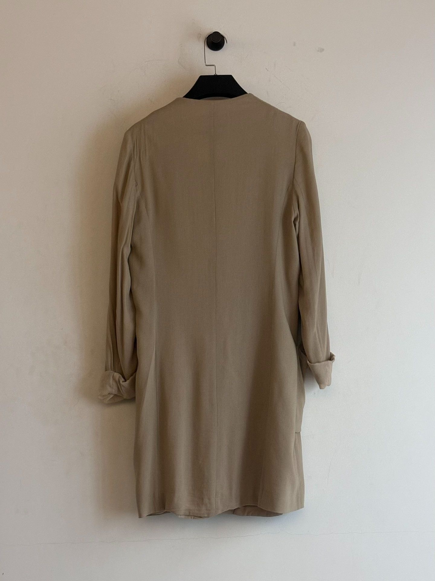 Maison Margiela Maison Martin Margiela SS2011 Sheer Collarless Coat Size S / US 4 / IT 40 - 5 Thumbnail