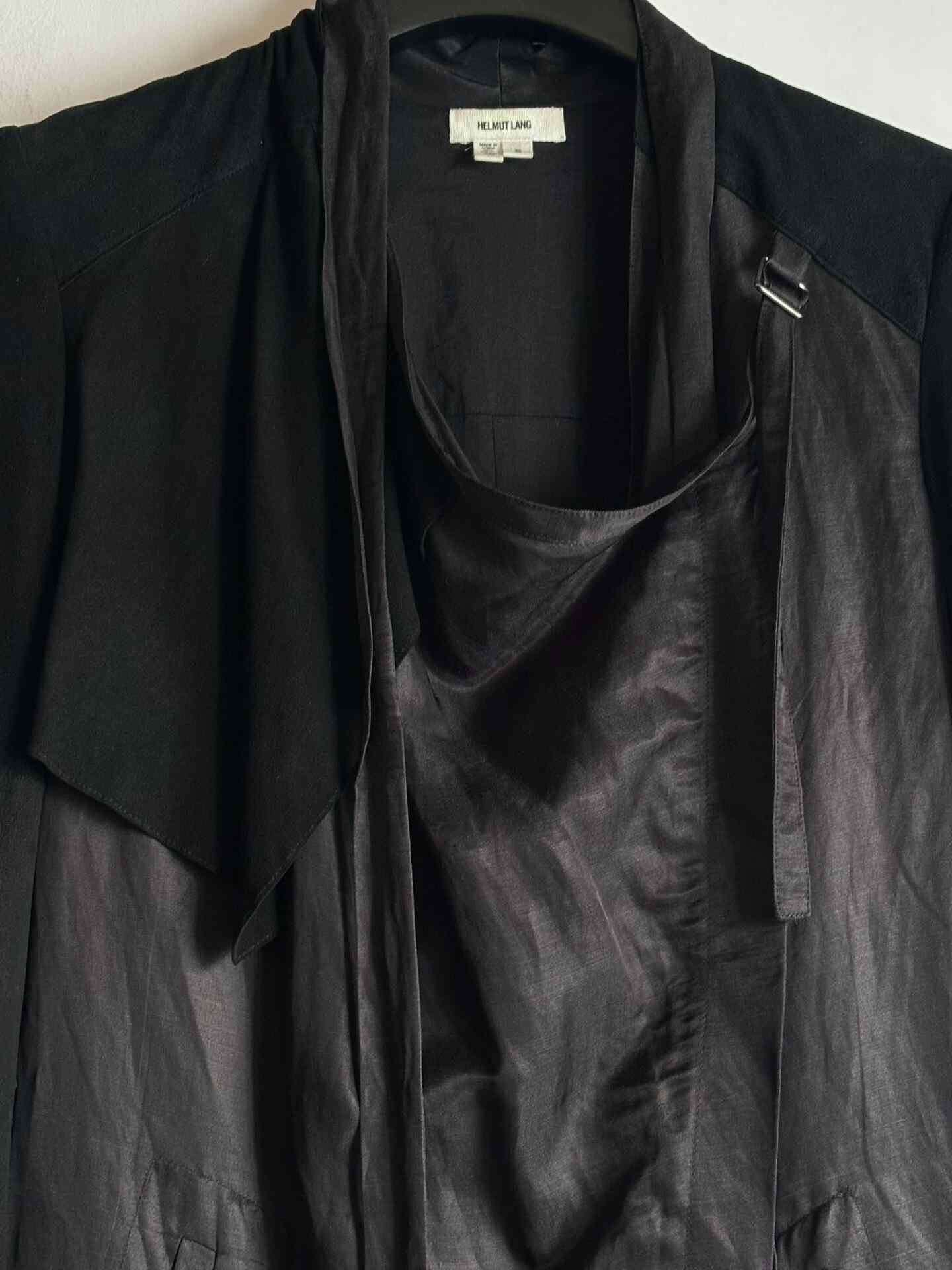 Helmut Lang Helmut Lang Suede Panel Trench Coat Size US S / EU 44-46 / 1 - 4 Thumbnail