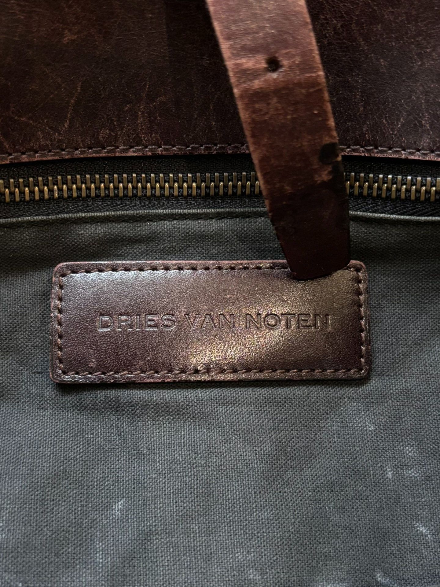 Dries Van Noten Dries Van Noten 00S Brown Crossbody Size ONE SIZE - 6 Thumbnail