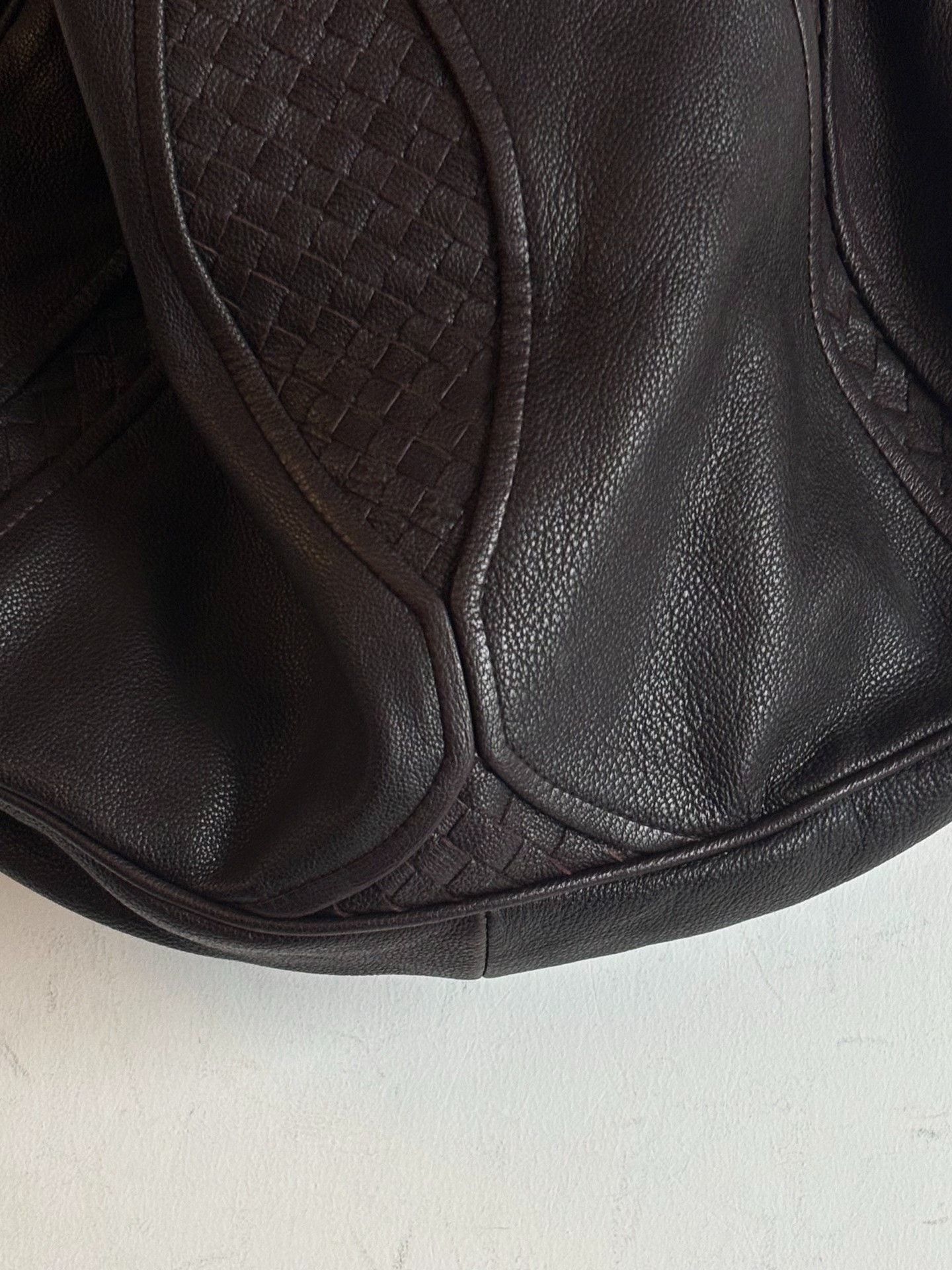 Bottega Veneta Bottega Veneta Woven Monk Bag L Size ONE SIZE - 4 Thumbnail