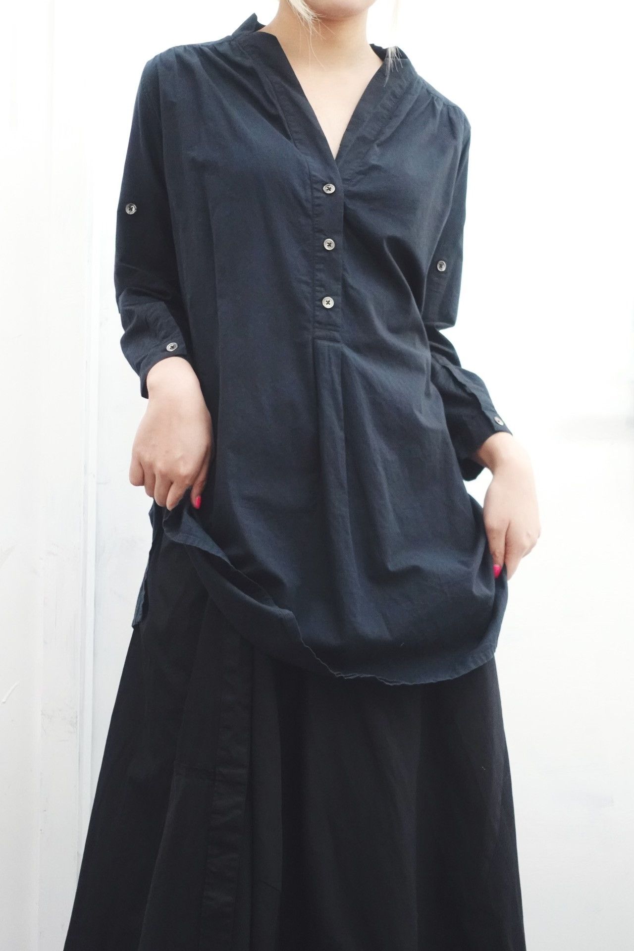 Ann Demeulemeester Ann Demeulemeester Waist-Tie Long Shirt Size XXS / US 00 / IT 34 - 2 Thumbnail