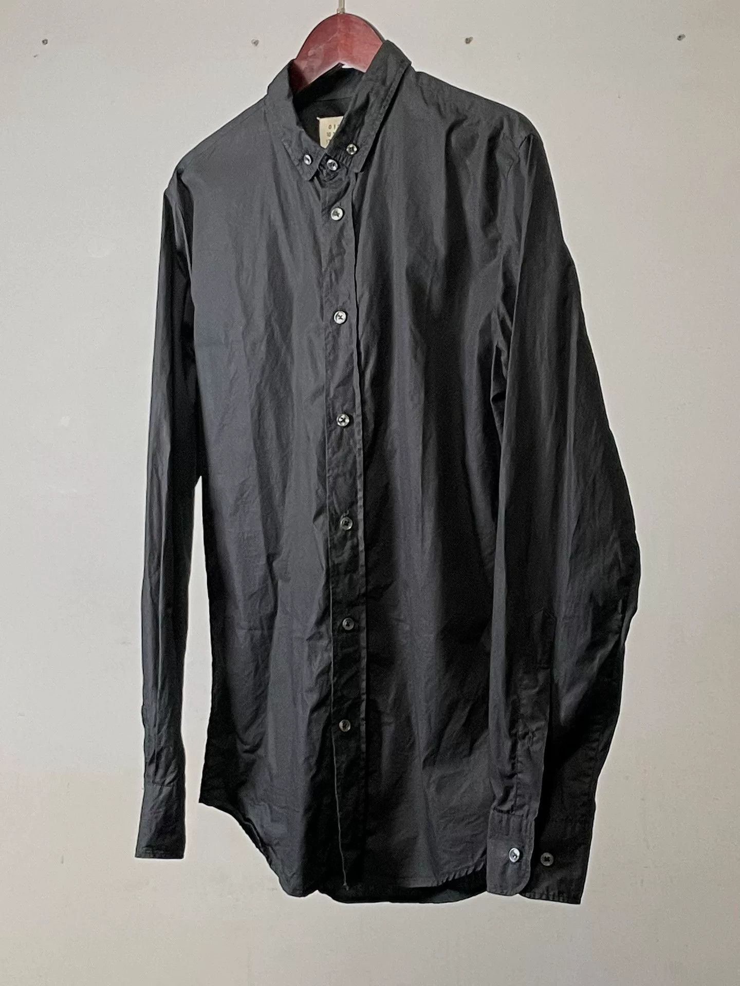 Maison Margiela Maison Martin Margiela S/S11 Black Shirt Size US S / EU 44-46 / 1 - 2 Thumbnail