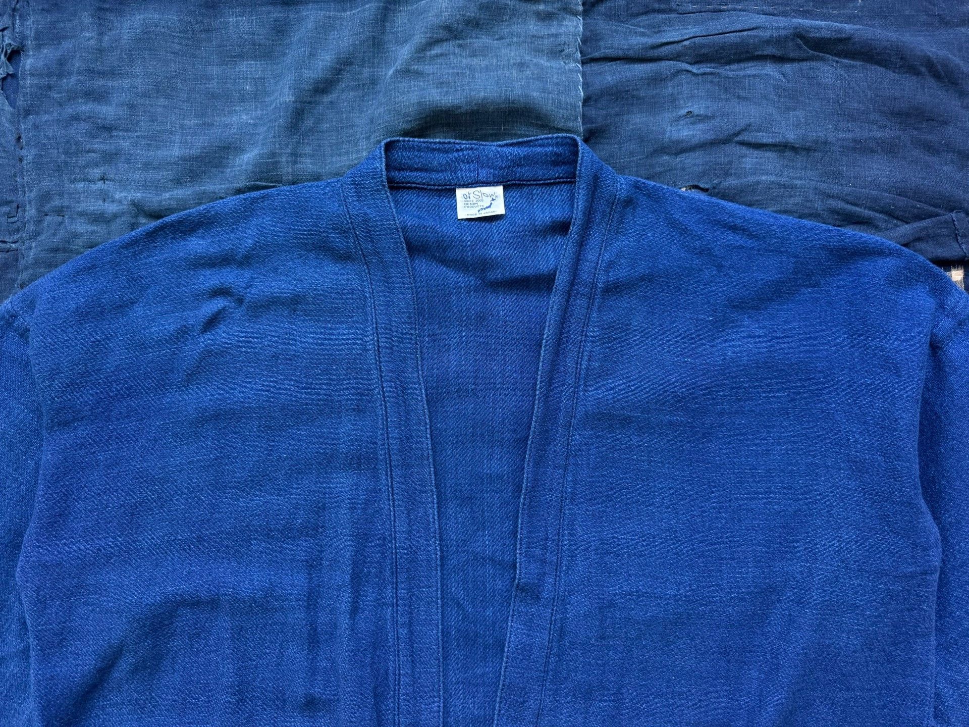 Orslow Orslow Takumi Indigo Dye Robe Cardigan Size US M / EU 48-50 / 2 - 4 Thumbnail