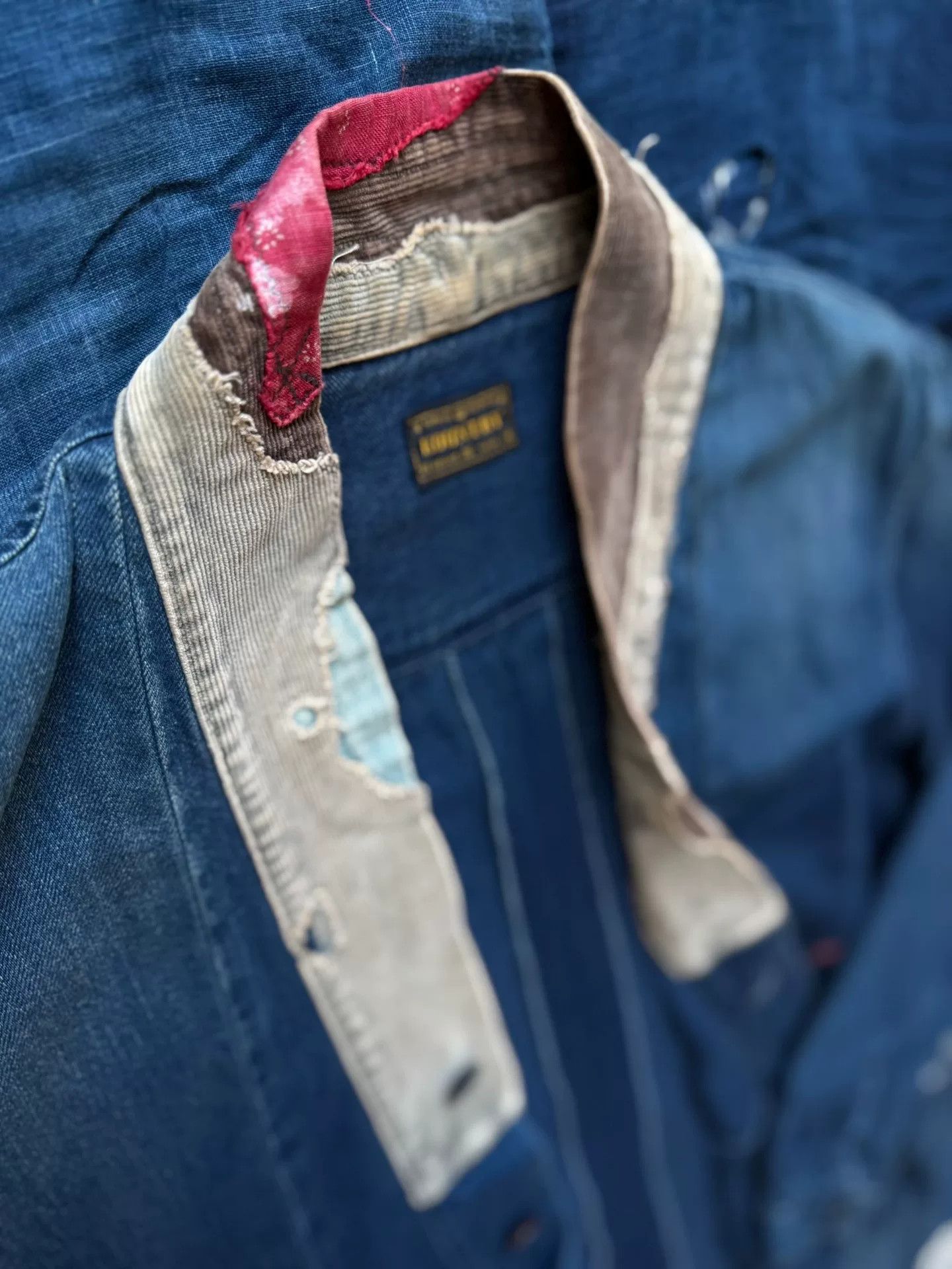 Kapital Kountry KAPITAL COUNTRY EK-759 Distressed Patchwork Jacket Size US XL / EU 56 / 4 - 6 Thumbnail