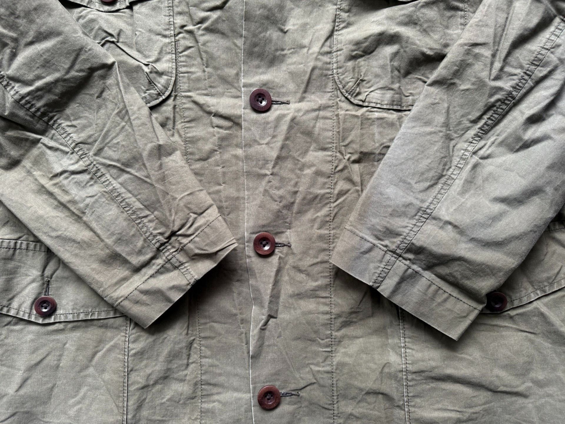 Kolor KOLOR Distressed Four-Pocket Utility Jacket Size US M / EU 48-50 / 2 - 6 Thumbnail