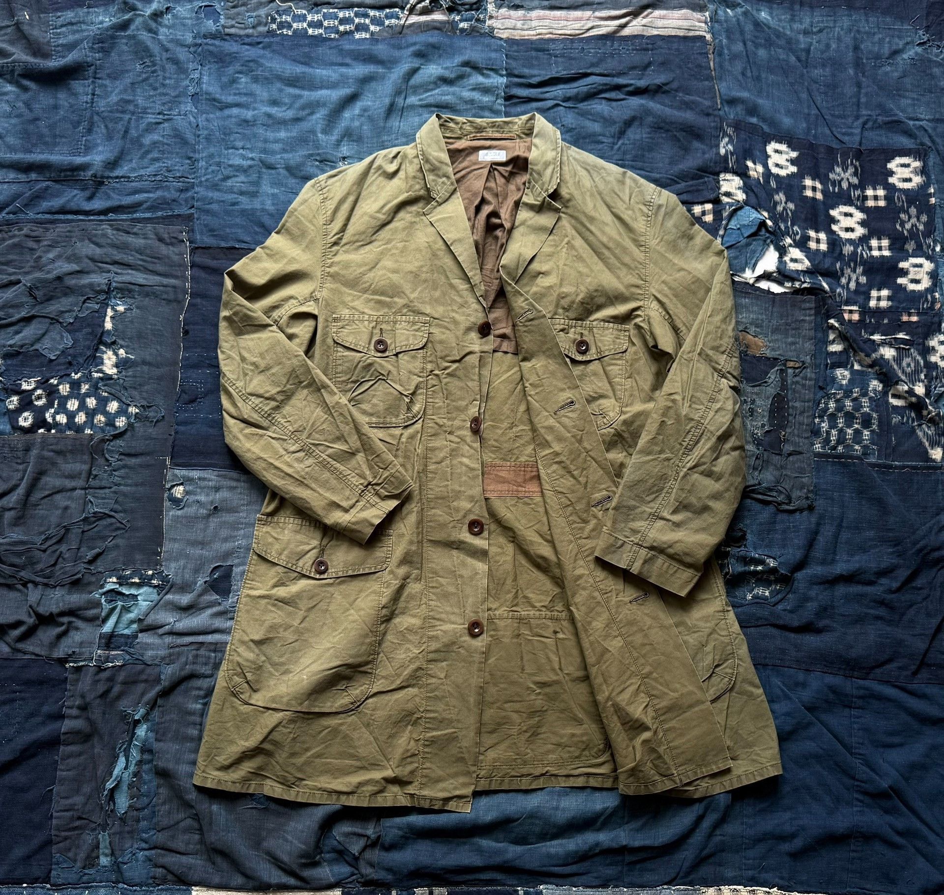 Kolor KOLOR Distressed Four-Pocket Utility Jacket Size US M / EU 48-50 / 2 - 2 Thumbnail