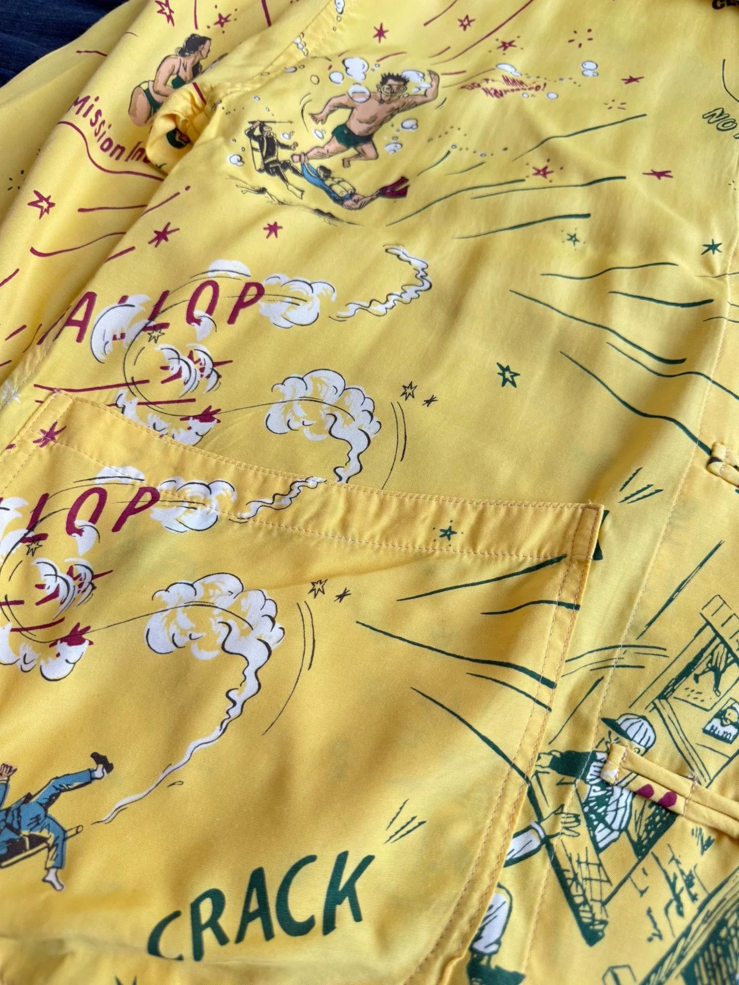 Porter Classic Porter Classic PC Aloha Chinese Shirt Size US M / EU 48-50 / 2 - 8 Thumbnail