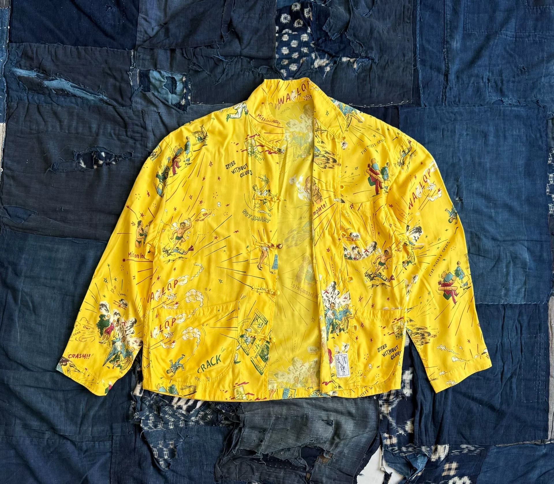 Porter Classic Porter Classic PC Aloha Chinese Shirt Size US M / EU 48-50 / 2 - 2 Thumbnail