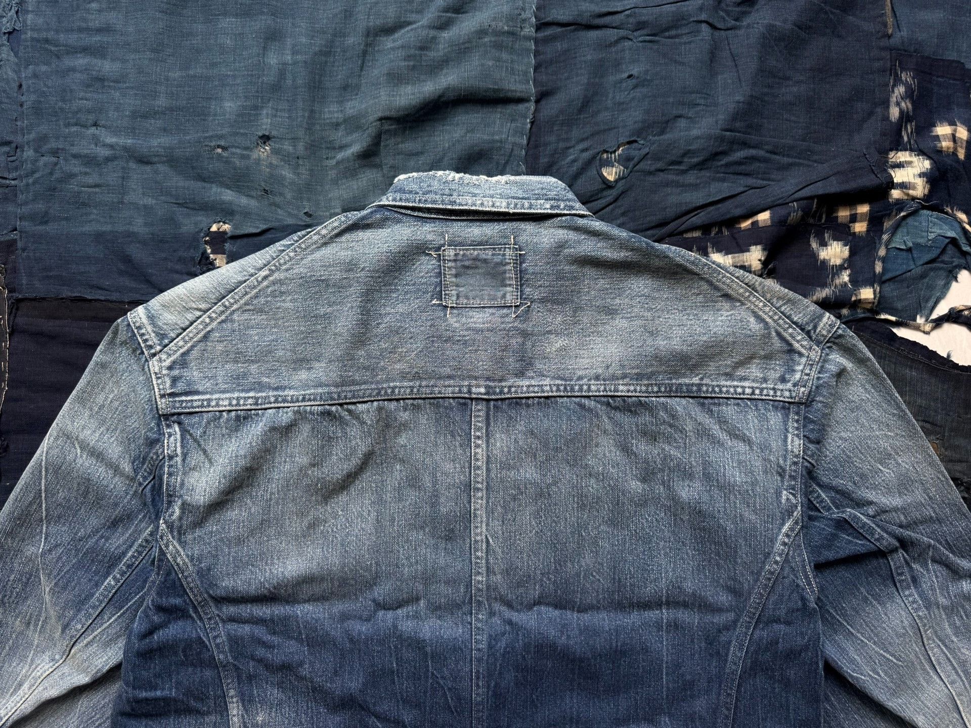 Madness MADNESS 4P Regenerated Denim Jacket Size US M / EU 48-50 / 2 - 5 Thumbnail