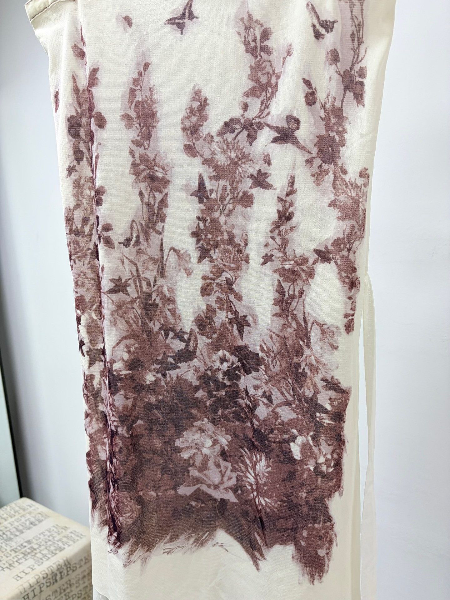 Jean Paul Gaultier Jean Paul Gaultier Butterfly Garden Tulle Dress Size 40" / US 18 - 2 Thumbnail