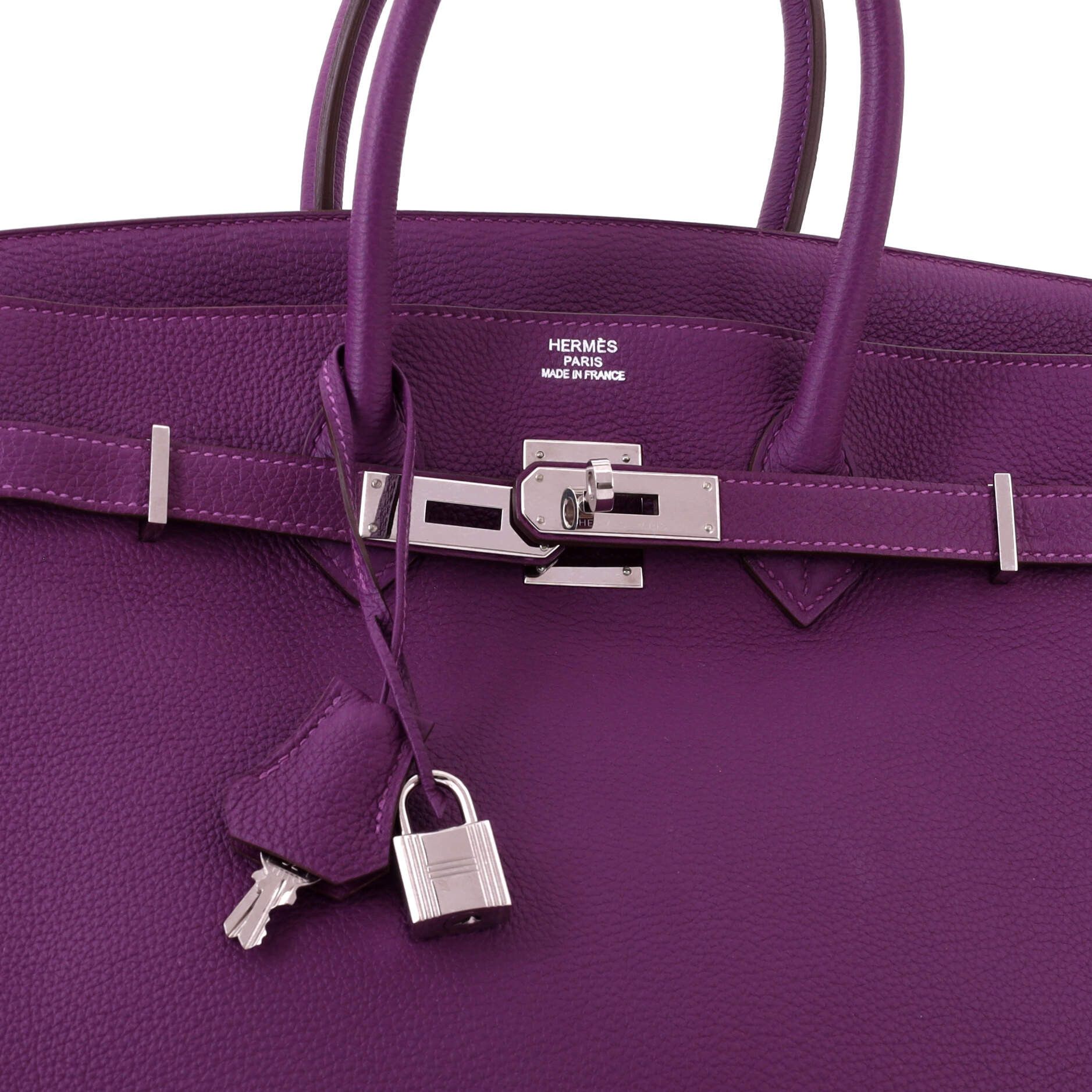 Hermes Birkin Handbag Size ONE SIZE - 7 Thumbnail