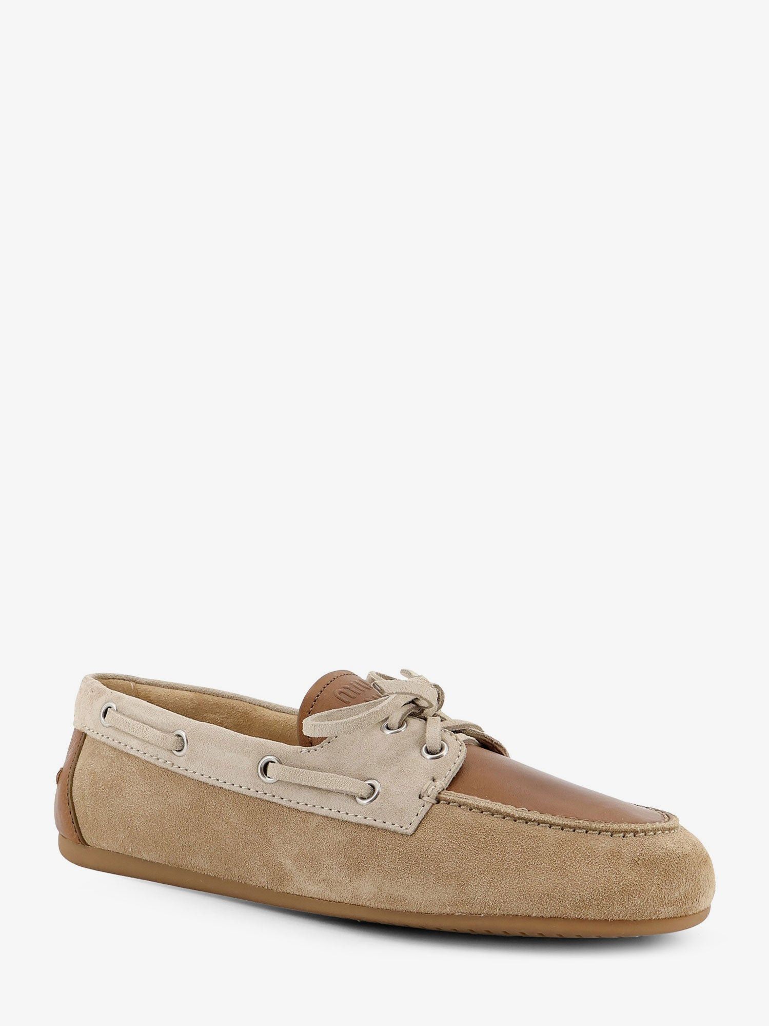 Miu Miu Miu Miu Suede loafer with leather inserts IT 36 Women - USA Tariffs Included Size US 6 / IT 36 - 2 Thumbnail