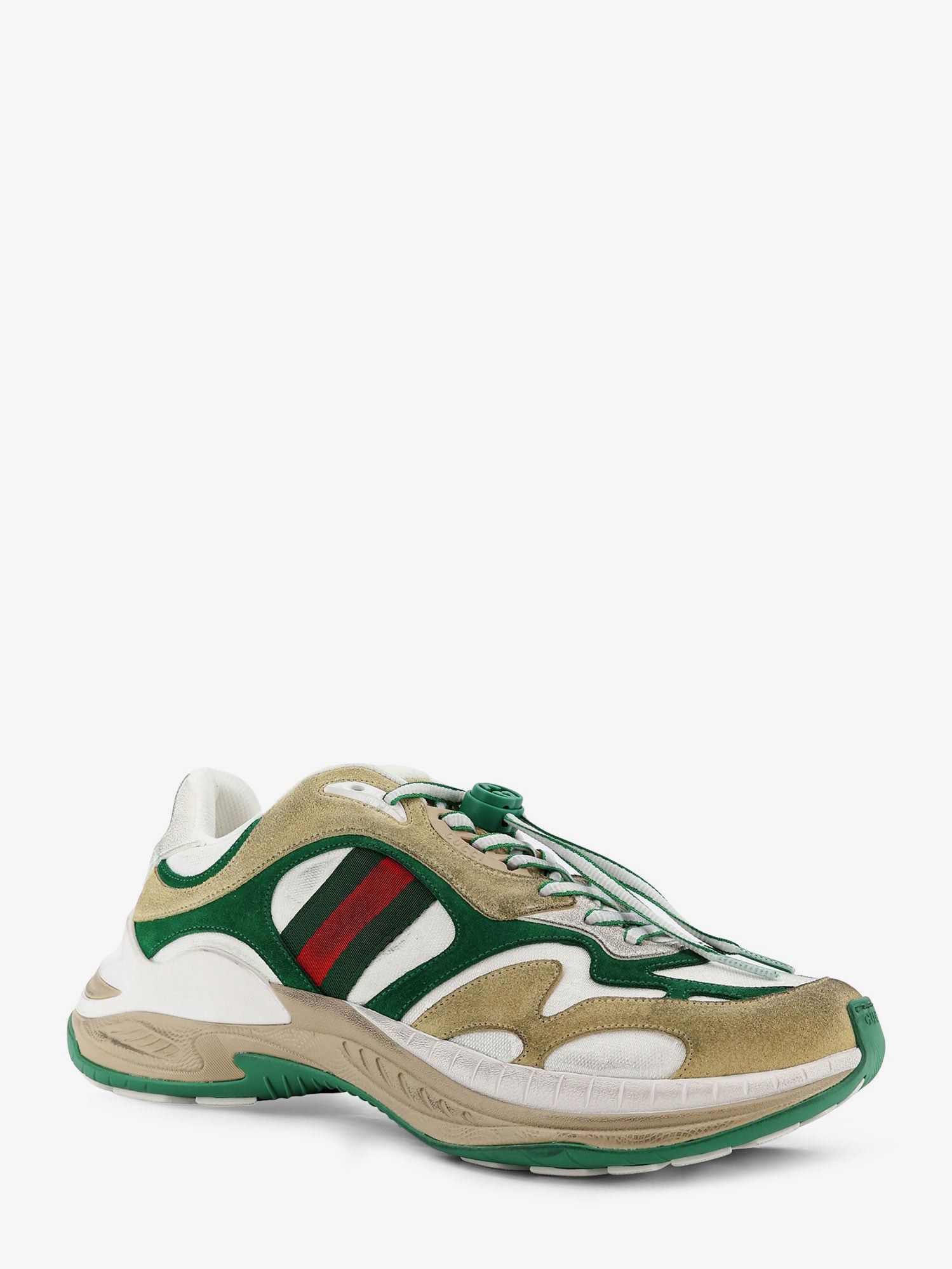 Gucci Gucci Suede sneakers with side Web detail UK 9 Men - USA Tariffs Included Size US 9.5 / EU 42-43 - 2 Thumbnail
