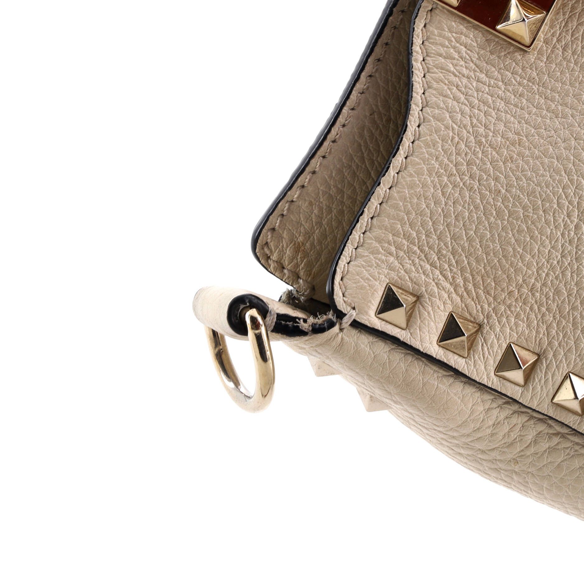 Valentino Rockstud Flip Lock Messenger Bag Size ONE SIZE - 7 Thumbnail