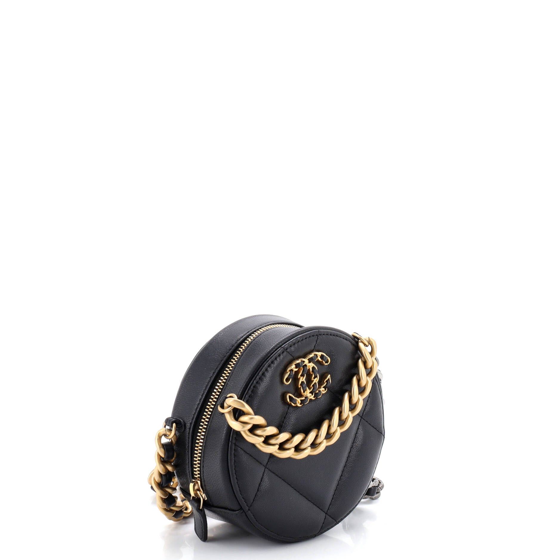 Chanel 19 Round Clutch with Chain Size ONE SIZE - 2 Thumbnail