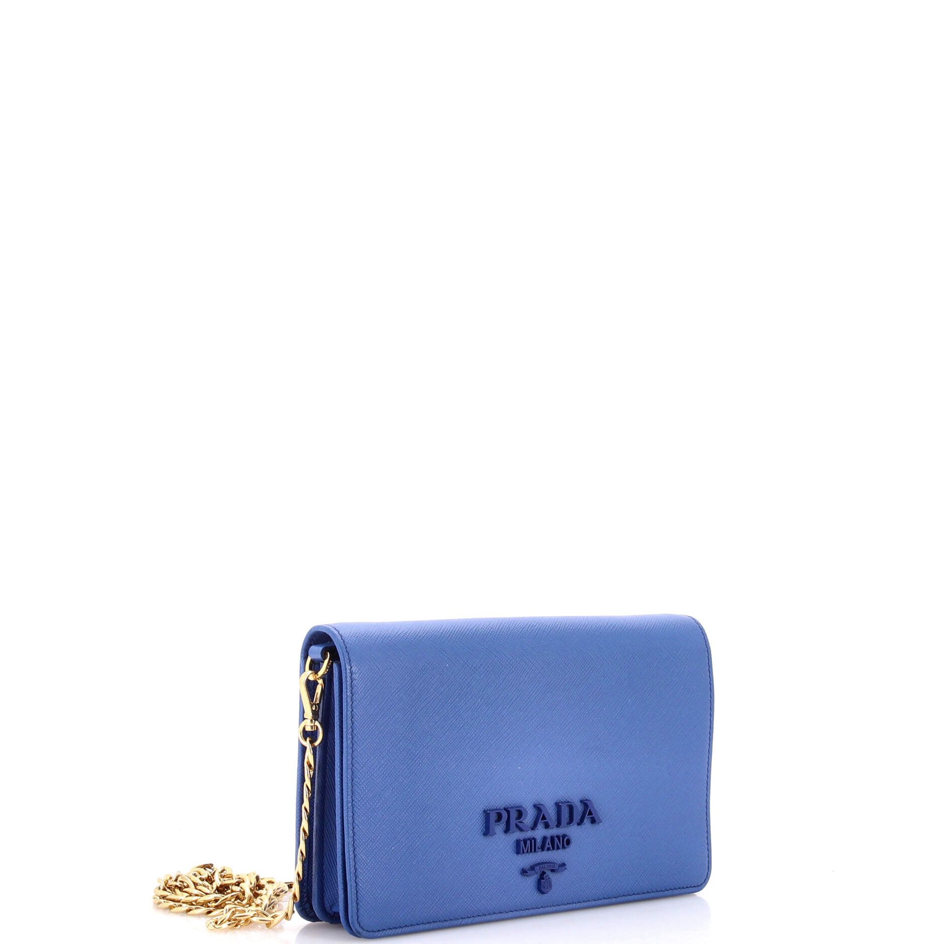 Prada Monochrome Wallet on Chain Size ONE SIZE - 2 Thumbnail