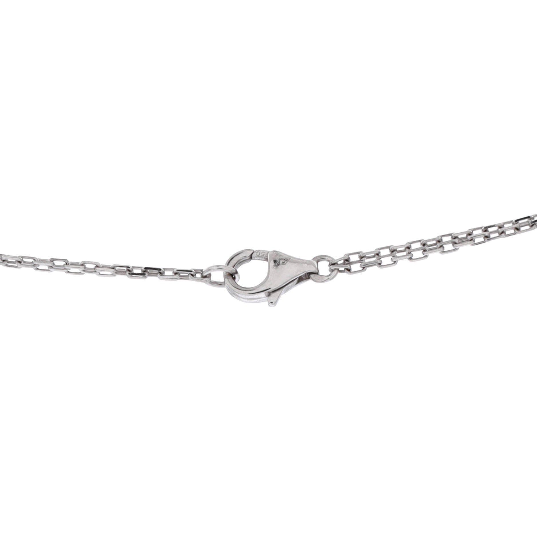 Cartier 2 Diamonds Love Pendant Necklace Size ONE SIZE - 4 Thumbnail