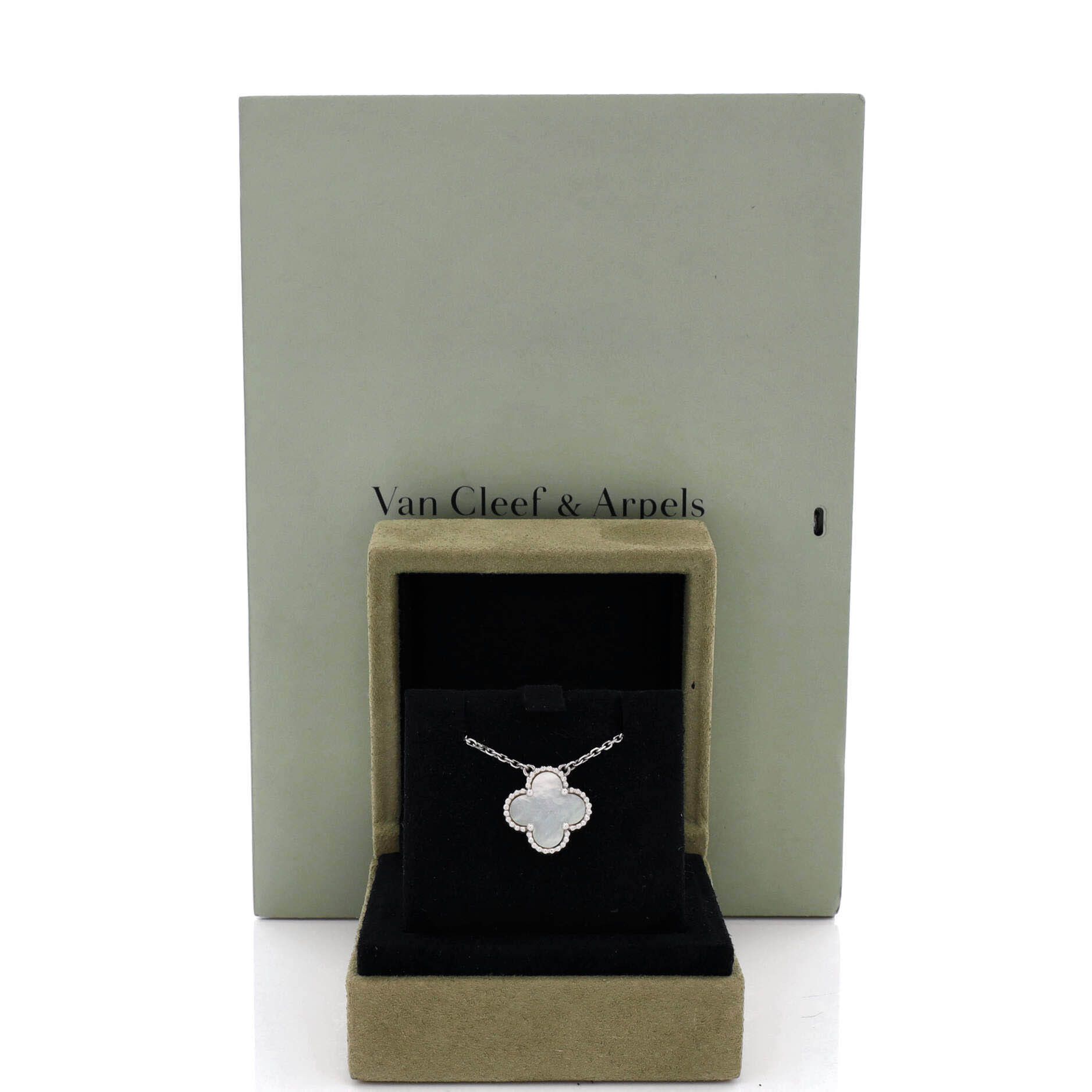 Van Cleef & Arpels Vintage Alhambra Pendant Necklace Size ONE SIZE - 2 Thumbnail