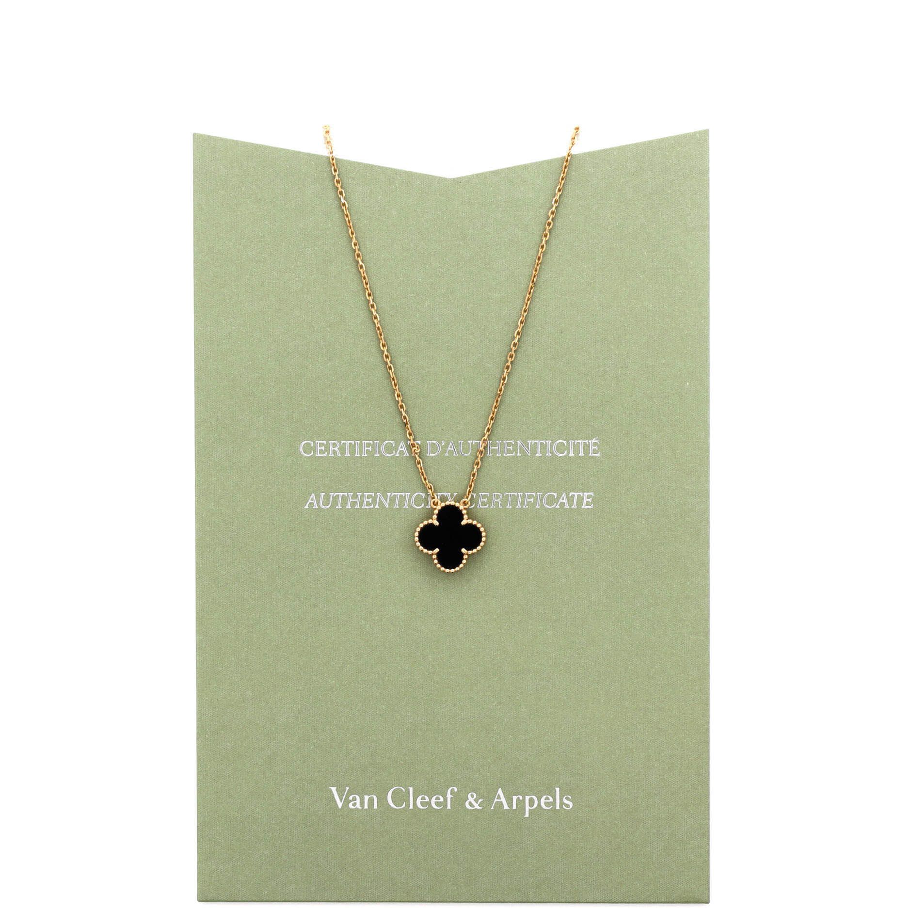 Van Cleef & Arpels Vintage Alhambra Pendant Necklace Size ONE SIZE - 2 Thumbnail