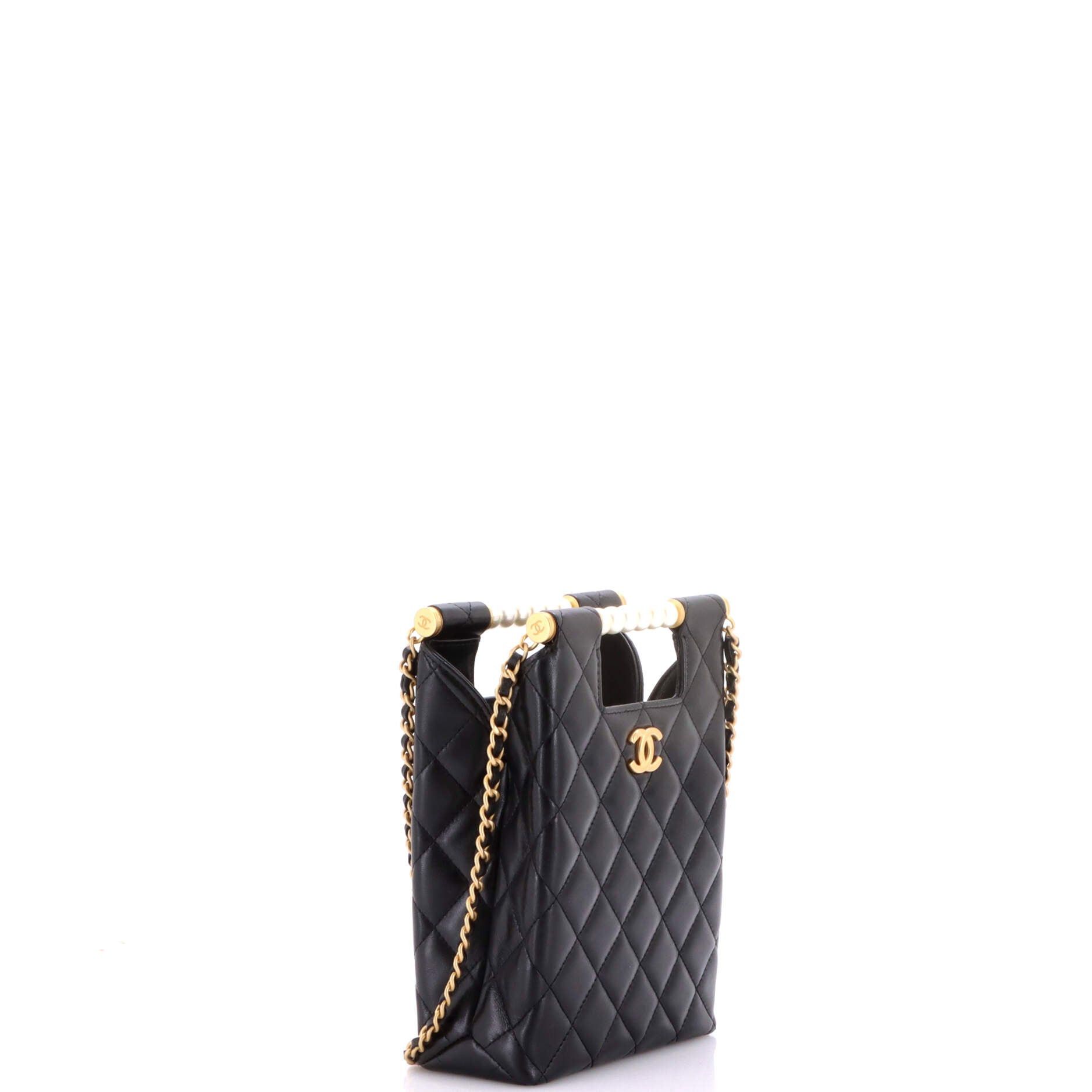 Chanel Chain Around Cut Out Handle Evening Tote Size ONE SIZE - 2 Thumbnail