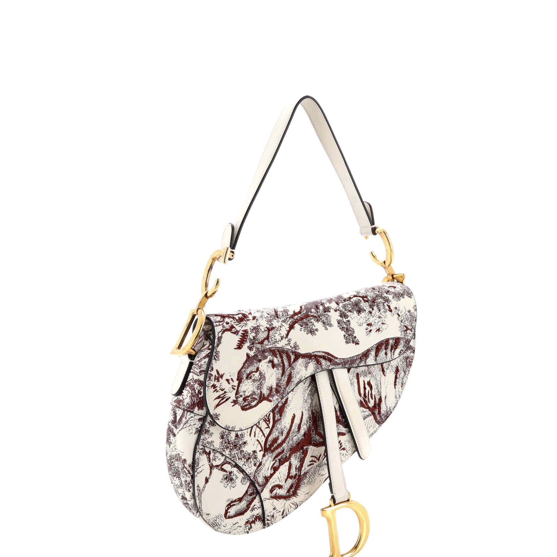 Dior Toile De Jouy Saddle Bag Size ONE SIZE - 2 Thumbnail