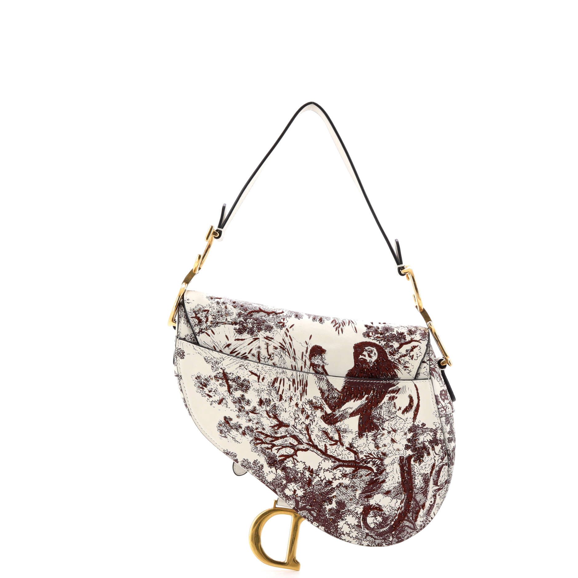 Dior Toile De Jouy Saddle Bag Size ONE SIZE - 3 Thumbnail