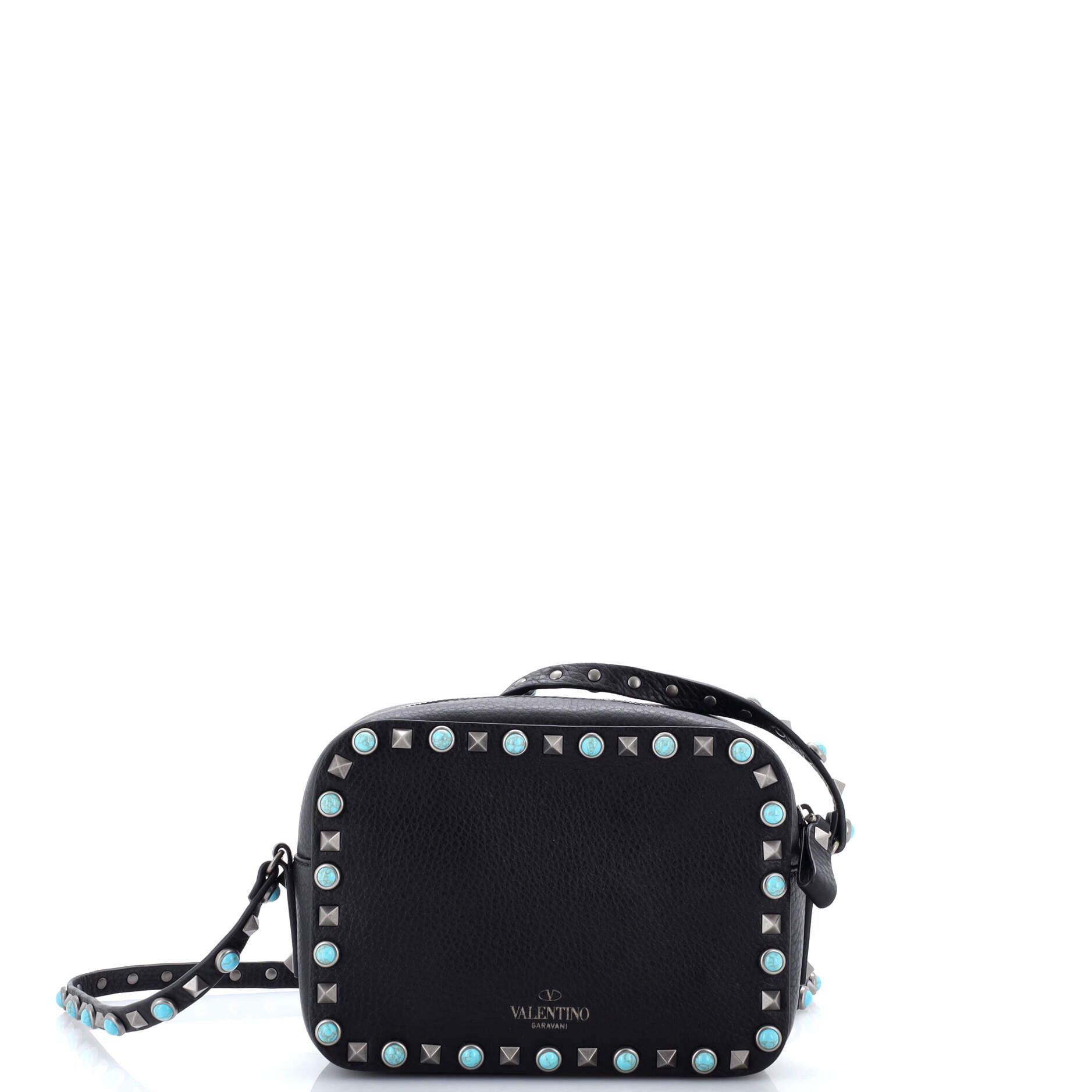 Valentino Rolling Rockstud Camera Crossbody Bag Size ONE SIZE - 3 Thumbnail