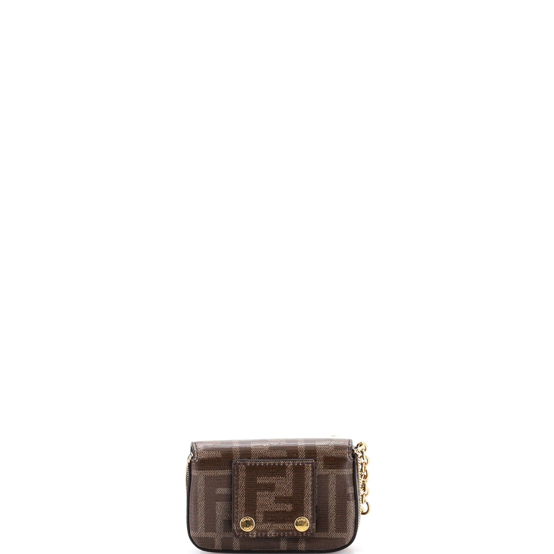 Fendi Chain Baguette Charm Bag Size ONE SIZE - 3 Thumbnail
