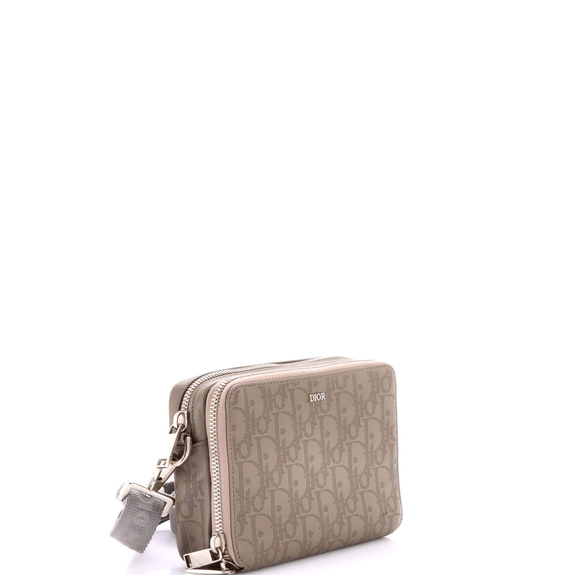 Dior Double Zip Crossbody Pouch Size ONE SIZE - 2 Thumbnail