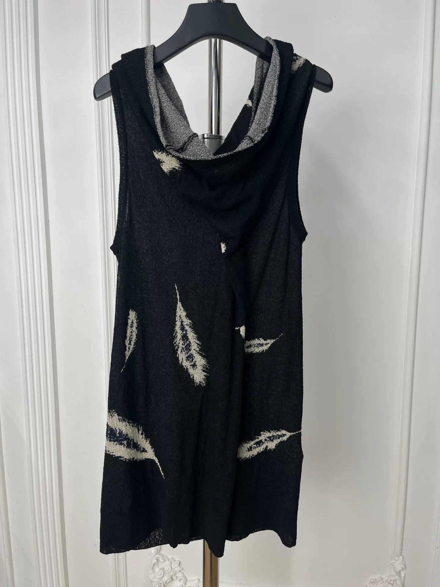 Yohji Yamamoto Yohji Yamamoto Feather Print Camisole Size M / US 6-8 / IT 42-44 - 2 Thumbnail