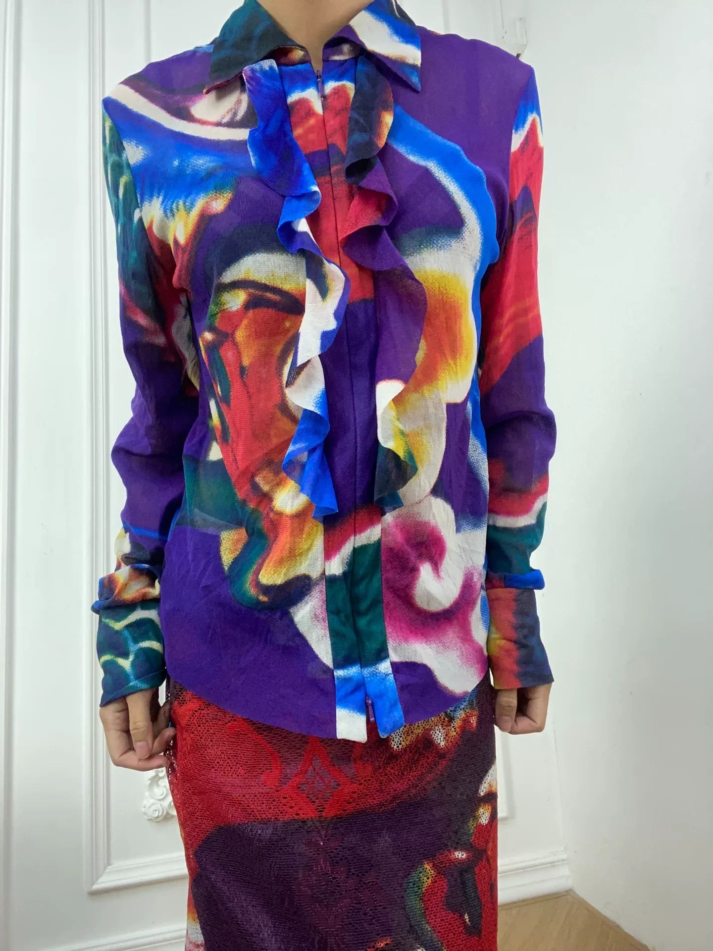 Vivienne Tam Vivienne Tam Dragon Scale Top Size M / US 6-8 / IT 42-44 - 4 Thumbnail
