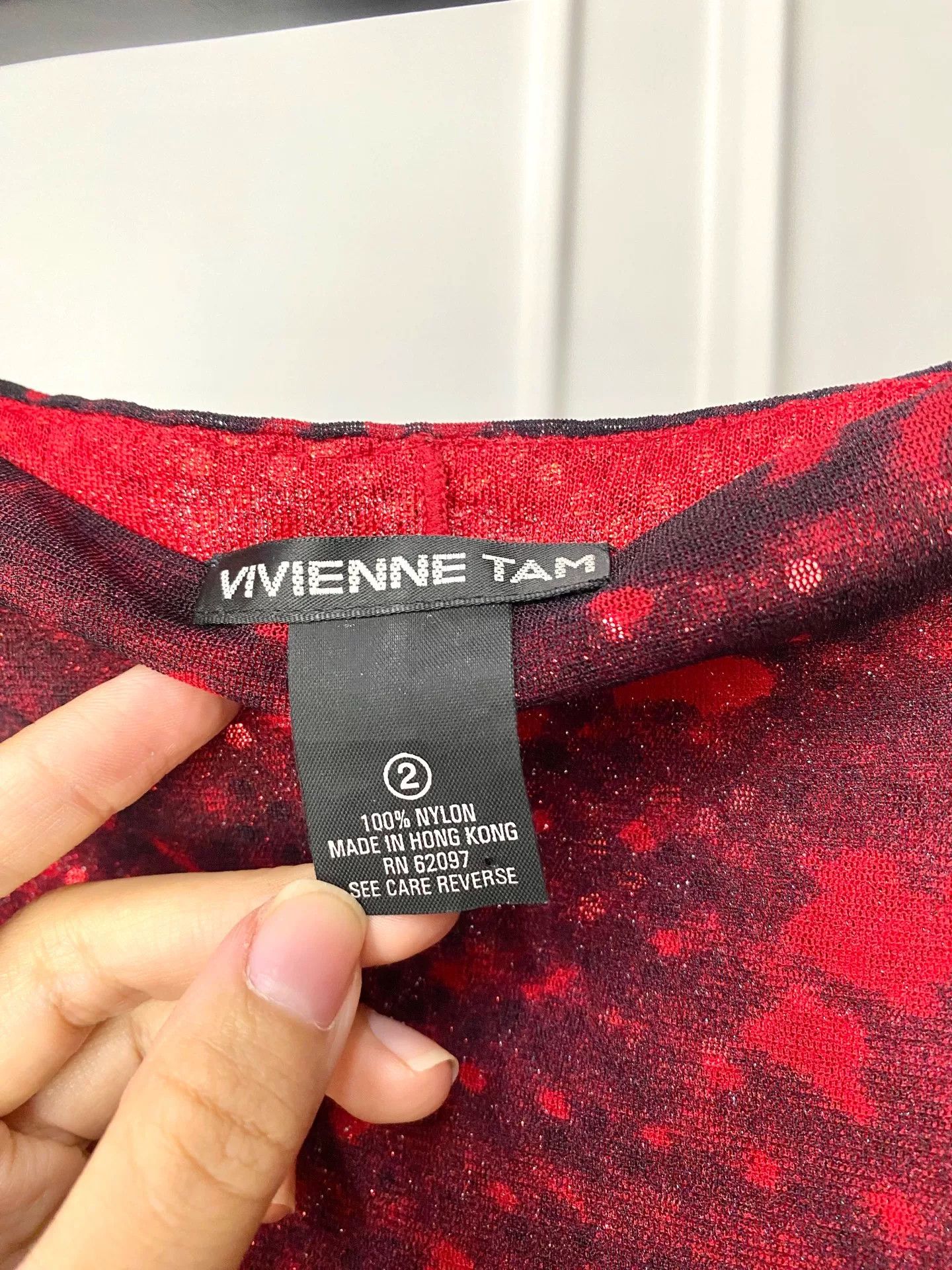 Vivienne Tam Vivienne Tam Dragon Scale Mesh Skirt Size 22" - 2 Thumbnail