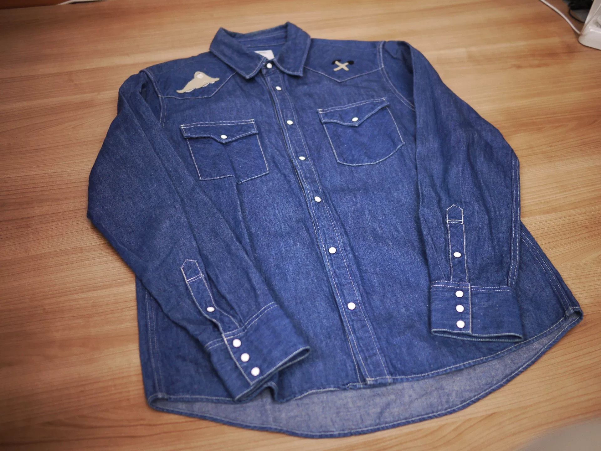 Visvim Visvim Social Sculpture OneWash Shirt Size US L / EU 52-54 / 3 - 2 Thumbnail