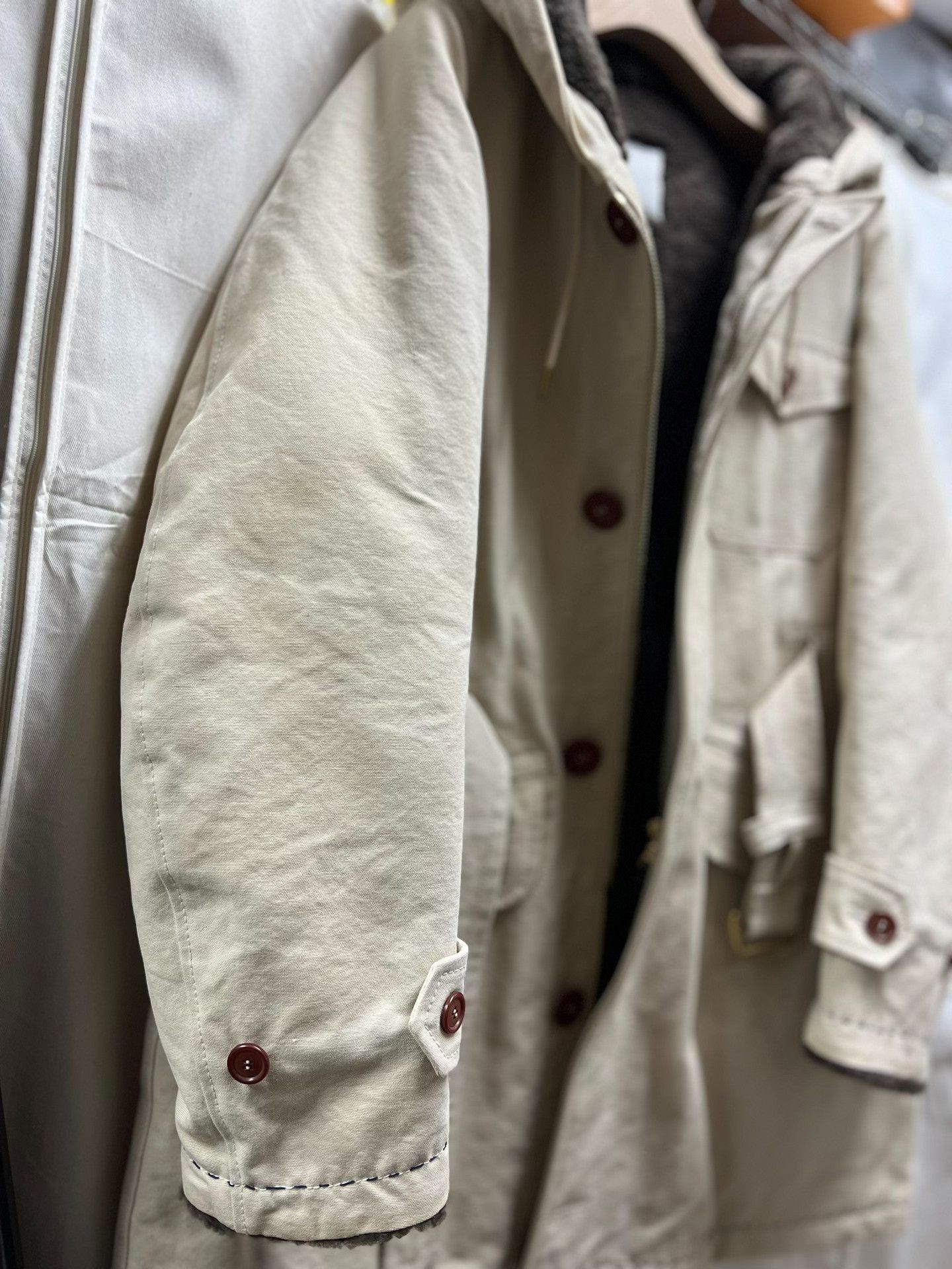 Visvim Visvim Admiral Parka Canvas Shearling Size US S / EU 44-46 / 1 - 4 Thumbnail