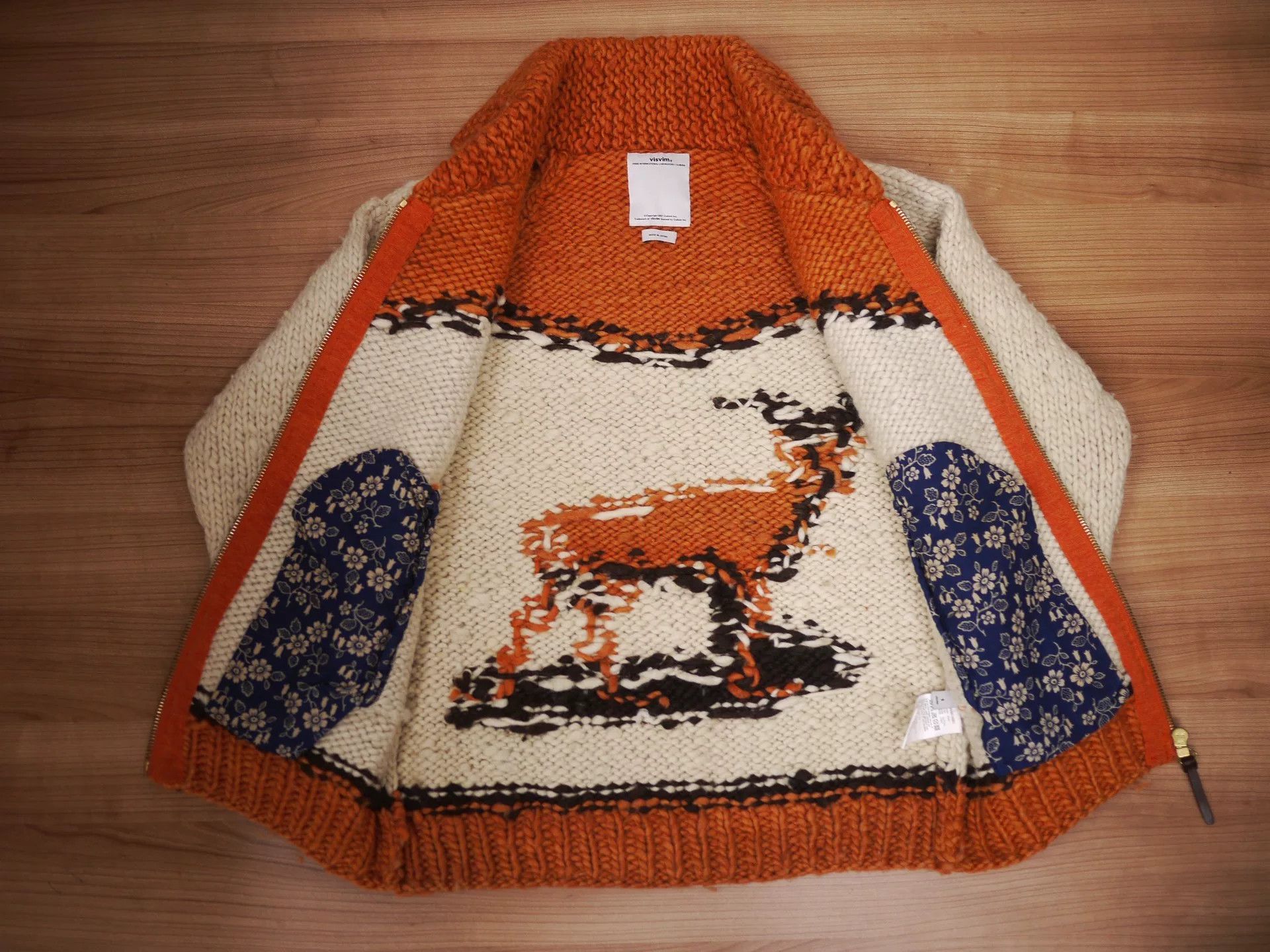 Visvim VISVIM Cowichan Knit Natural Dye Size US S / EU 44-46 / 1 - 5 Thumbnail