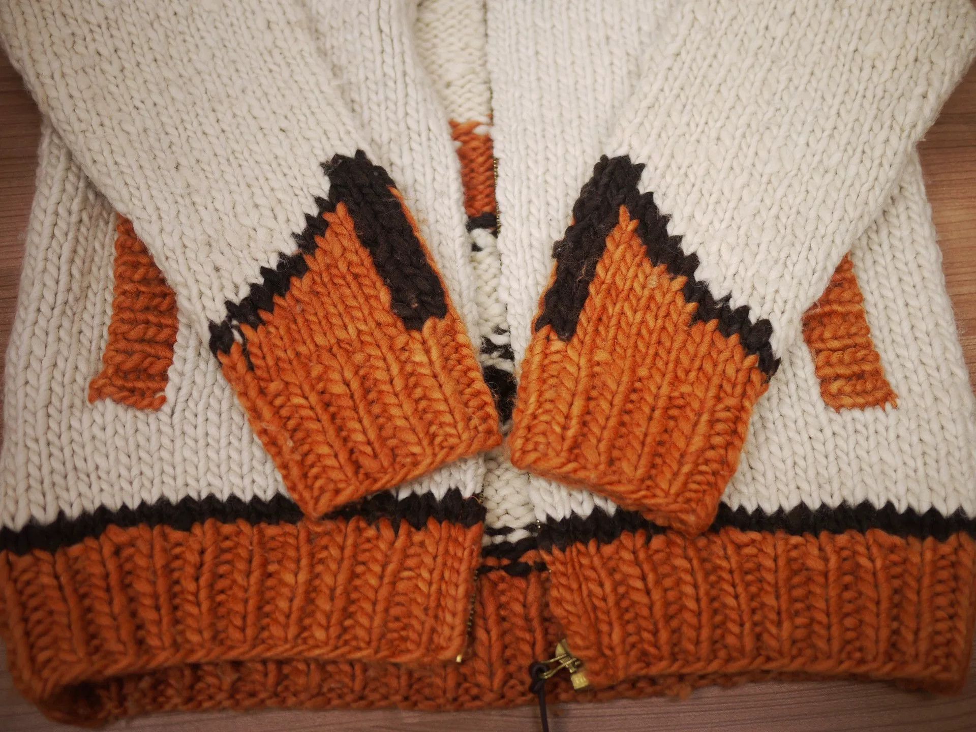 Visvim VISVIM Cowichan Knit Natural Dye Size US S / EU 44-46 / 1 - 6 Thumbnail