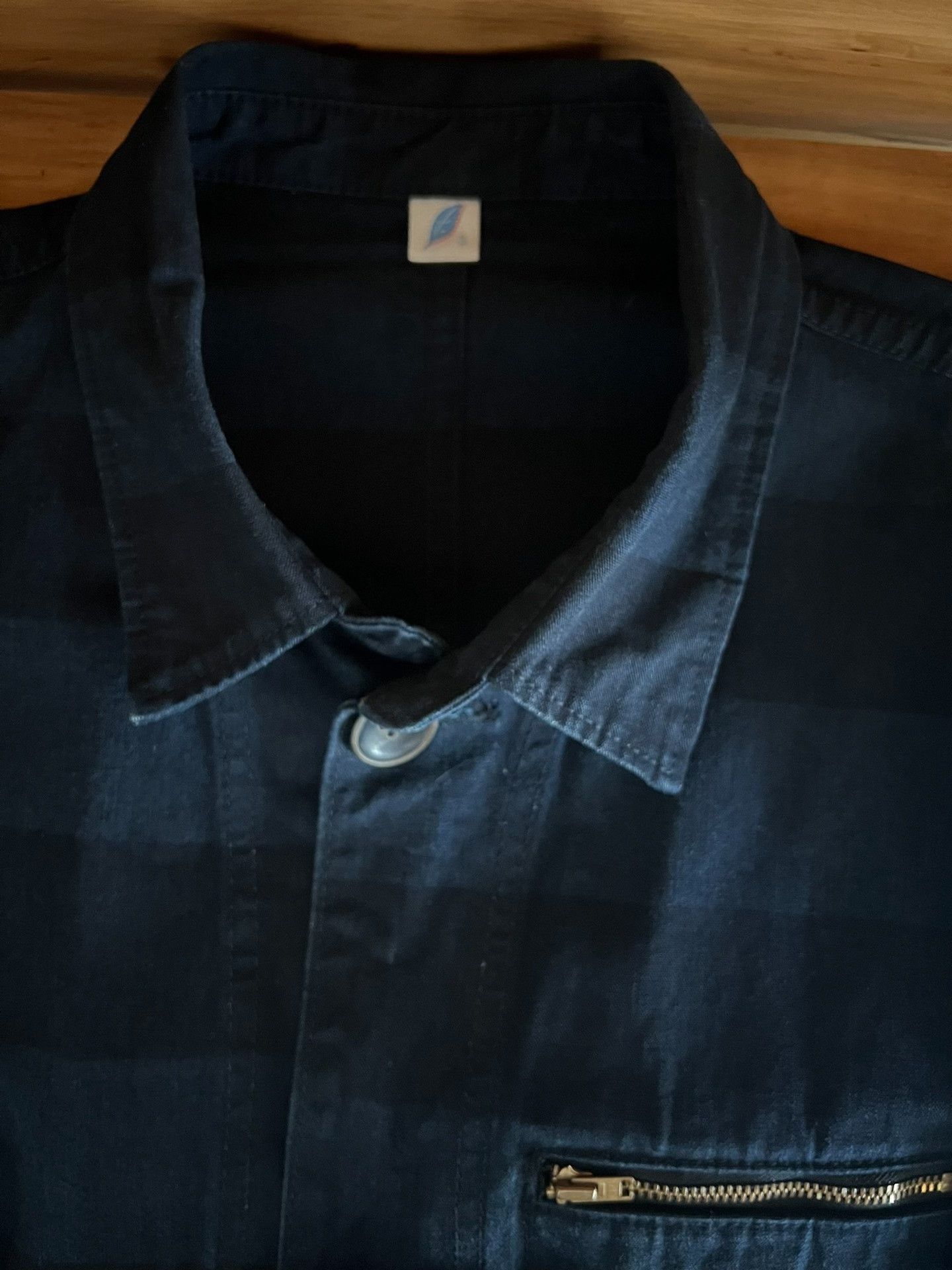 Pure Blue Japan Pure Blue Japan Denim Long Coat Size US L / EU 52-54 / 3 - 8 Thumbnail