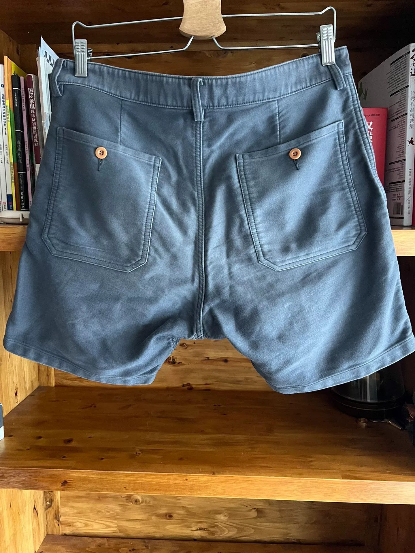 Visvim visvim 2014 Washed Gray-Blue Cargo Shorts Size US 26 / EU 42 - 6 Thumbnail