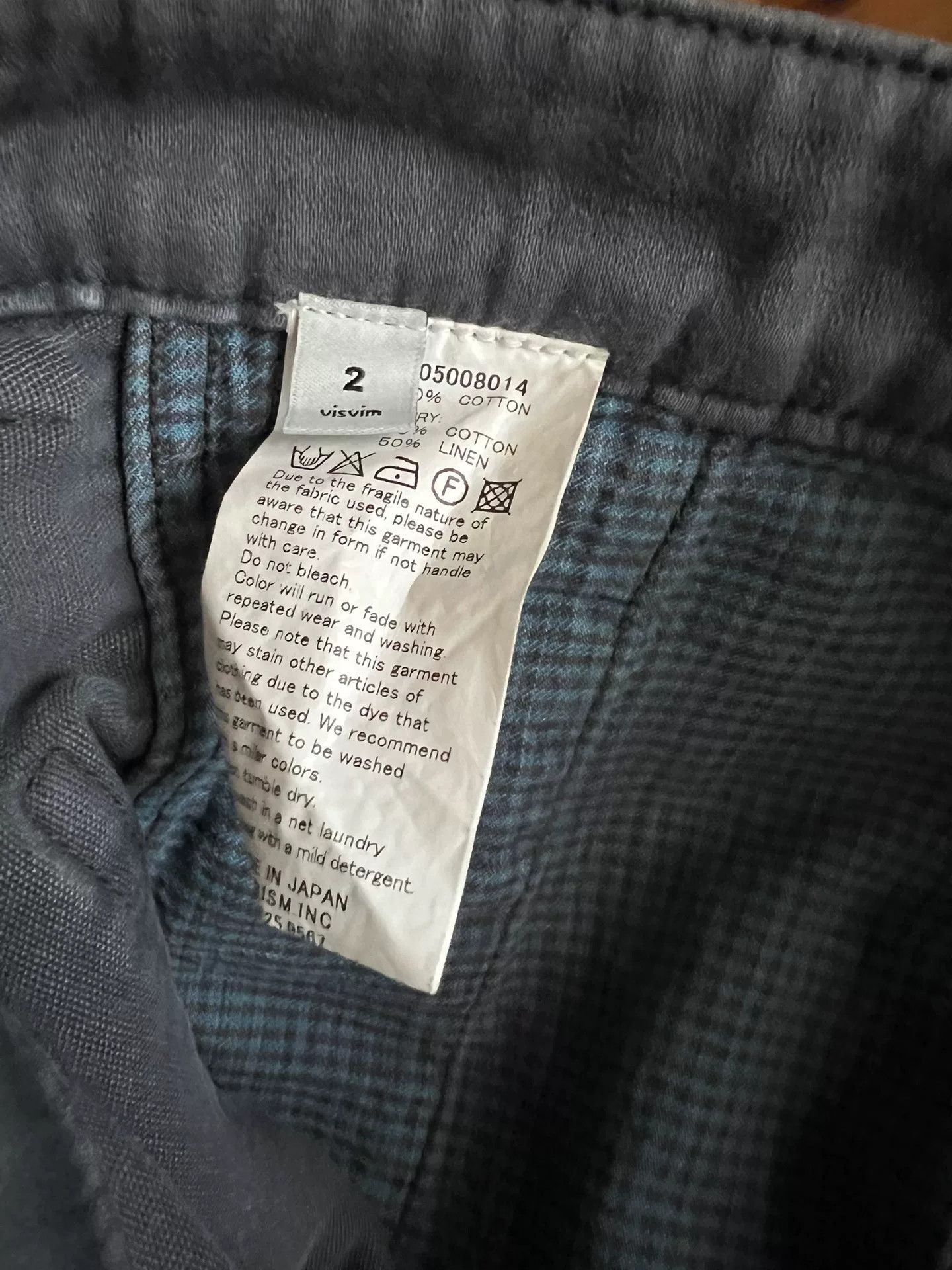 Visvim visvim 2014 Washed Gray-Blue Cargo Shorts Size US 26 / EU 42 - 7 Thumbnail